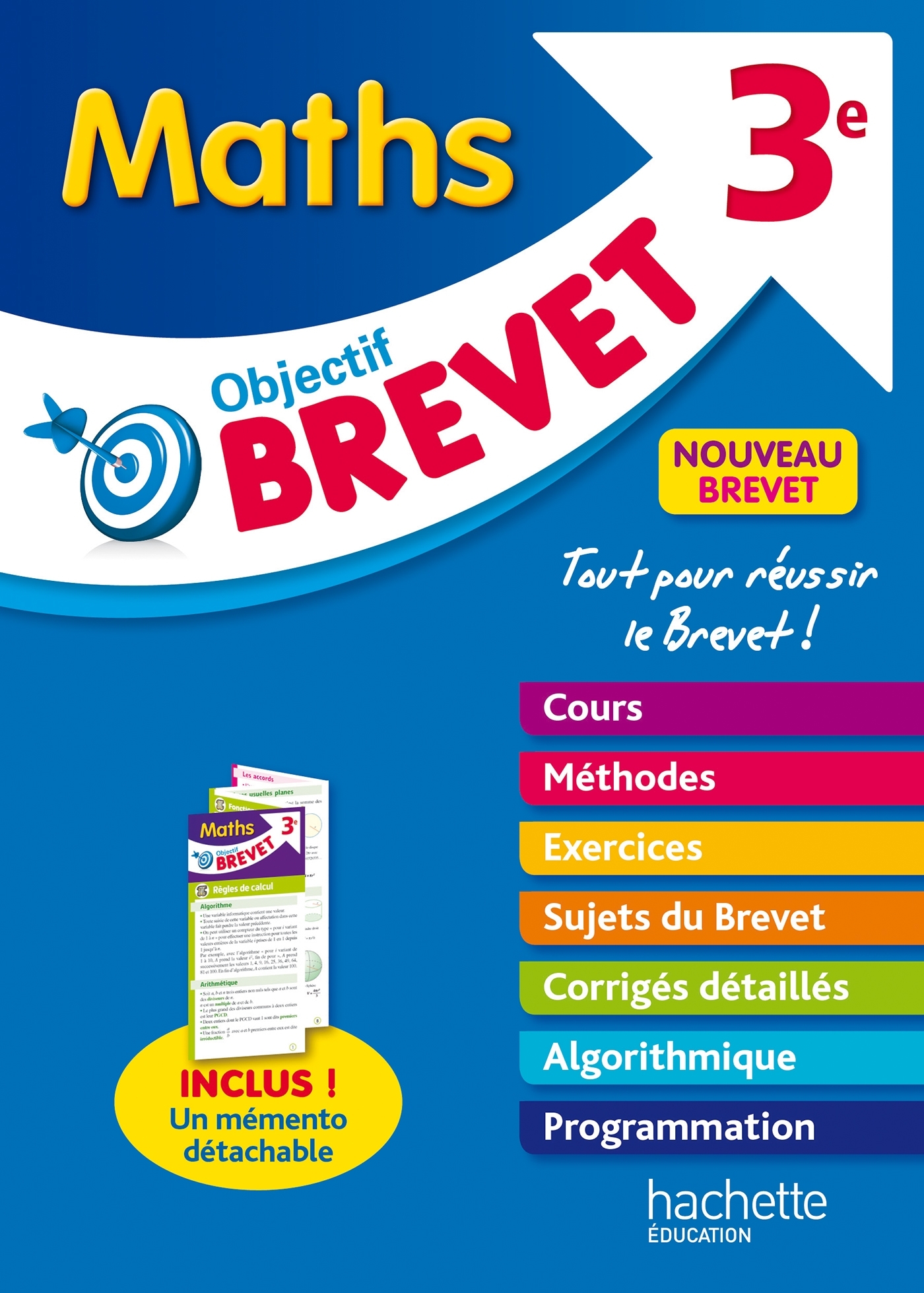 Objectif Brevet Maths - Philippe Rousseau - HACHETTE EDUC