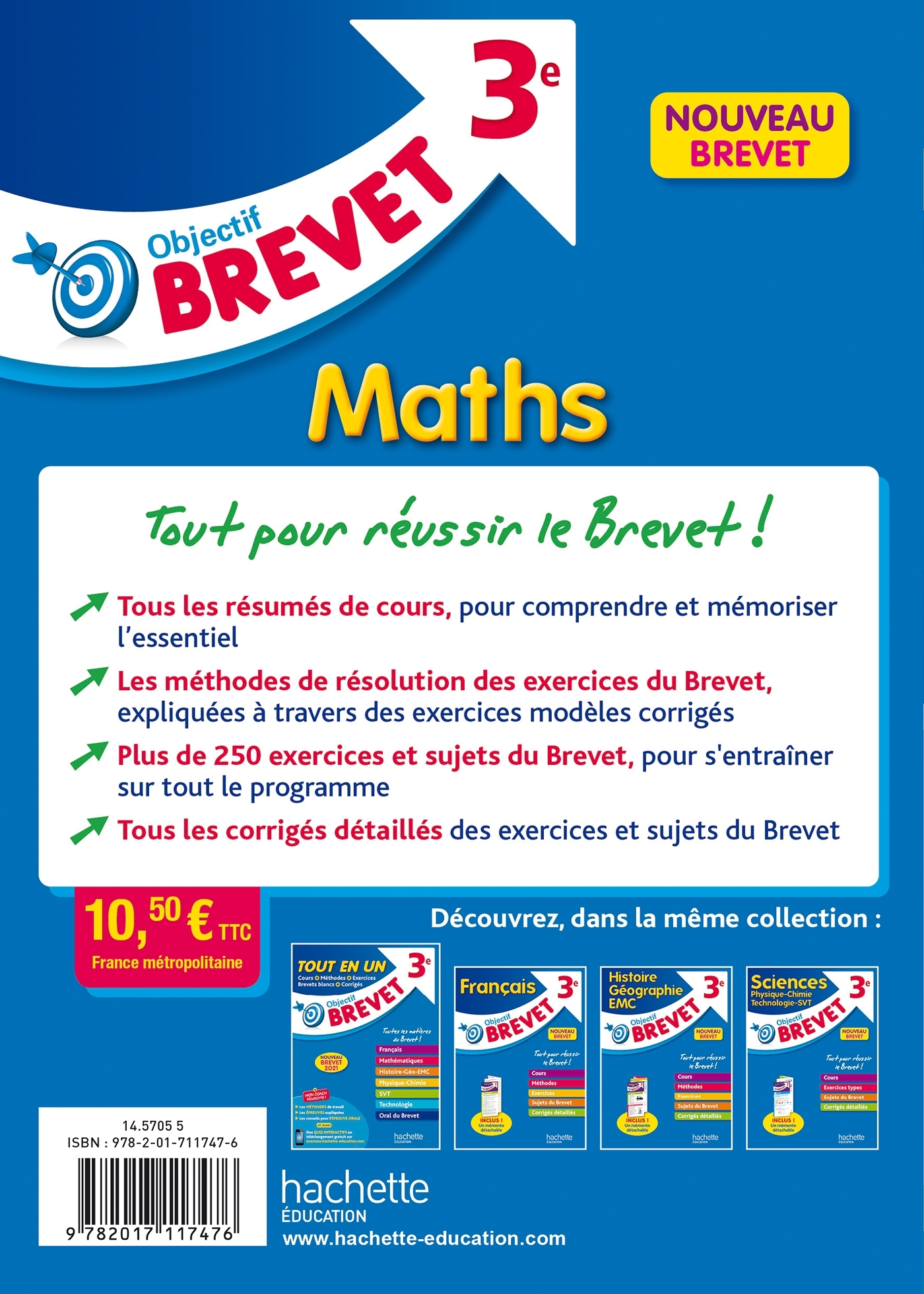 Objectif Brevet Maths - Philippe Rousseau - HACHETTE EDUC