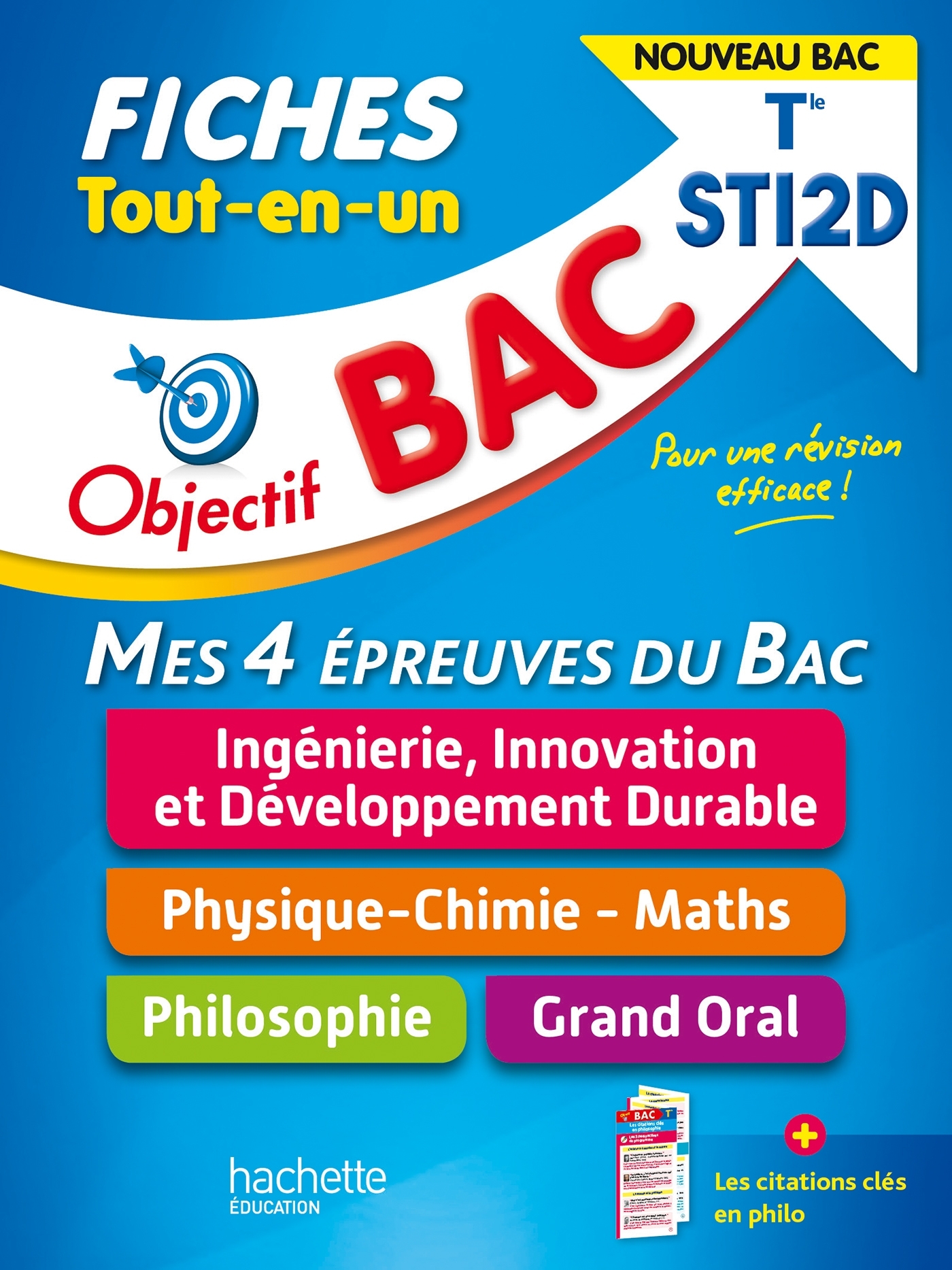 Objectif BAC Fiches Tout-en-un Tle STI2D - Fethi Benguella - HACHETTE EDUC