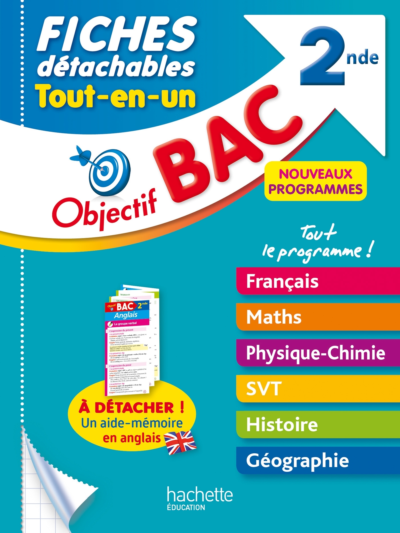 Objectif BAC Fiches détachables Tout-en-un 2nde - Dominique Dejean - HACHETTE EDUC