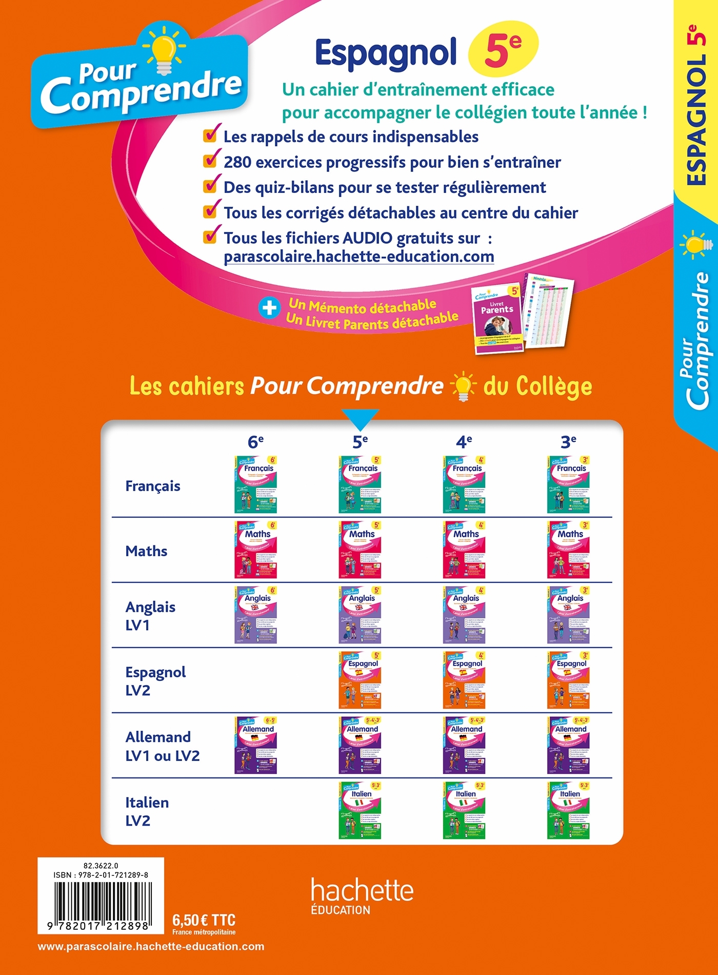 Pour Comprendre Espagnol 5E - Marie Ange Richiero - HACHETTE EDUC