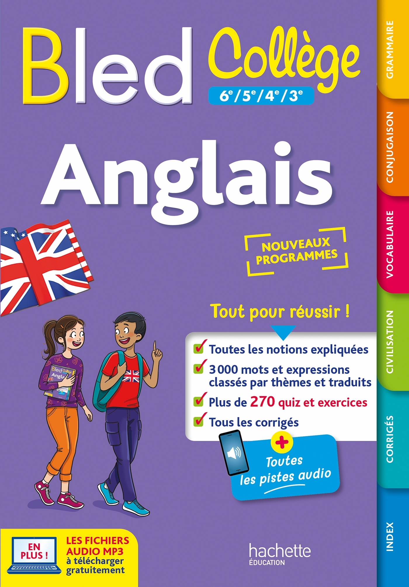 Bled Collège Anglais - Carole Bonnet - HACHETTE EDUC