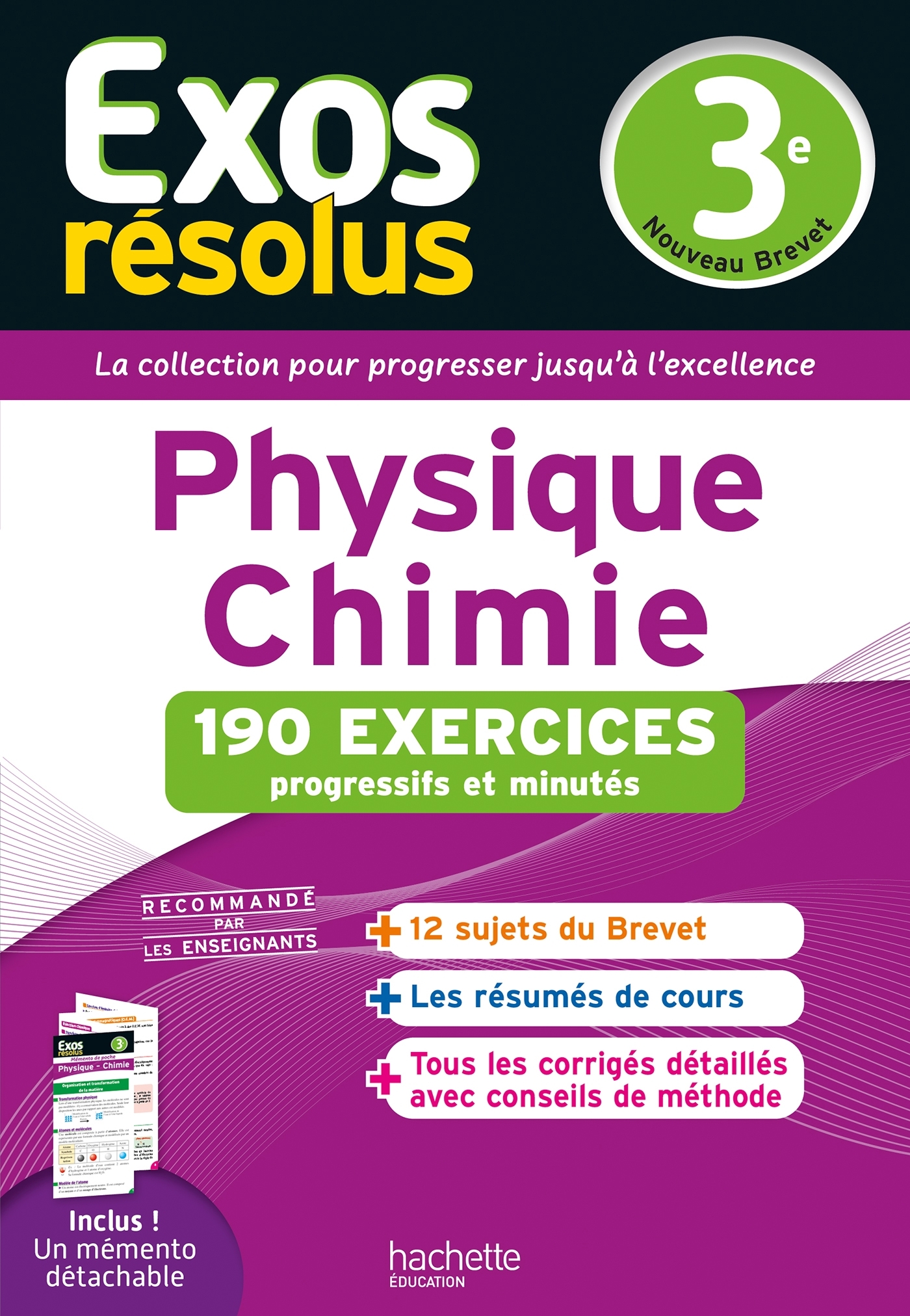 Exos résolus - Physique-Chimie 3e - Sébastien Dessaint - HACHETTE EDUC