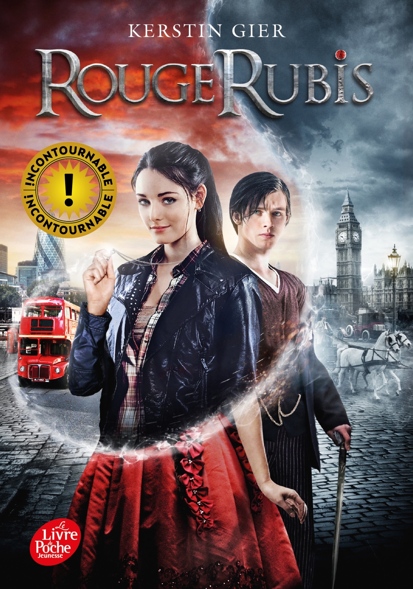 Rouge rubis - Tome 1 - Kerstin Gier - POCHE JEUNESSE