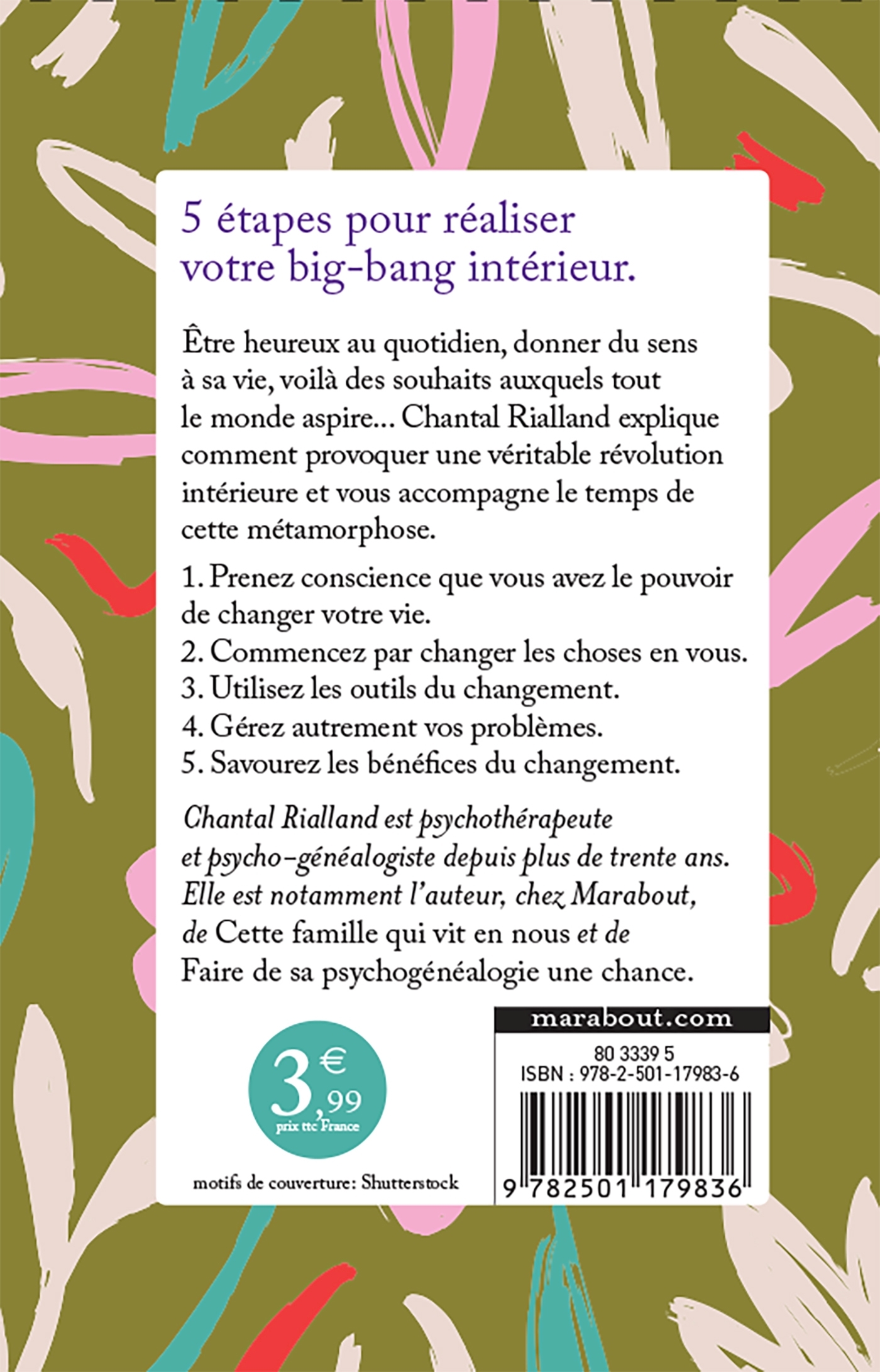 Vous avez l'immense pouvoir de changer votre vie - Chantal Rialland - MARABOUT