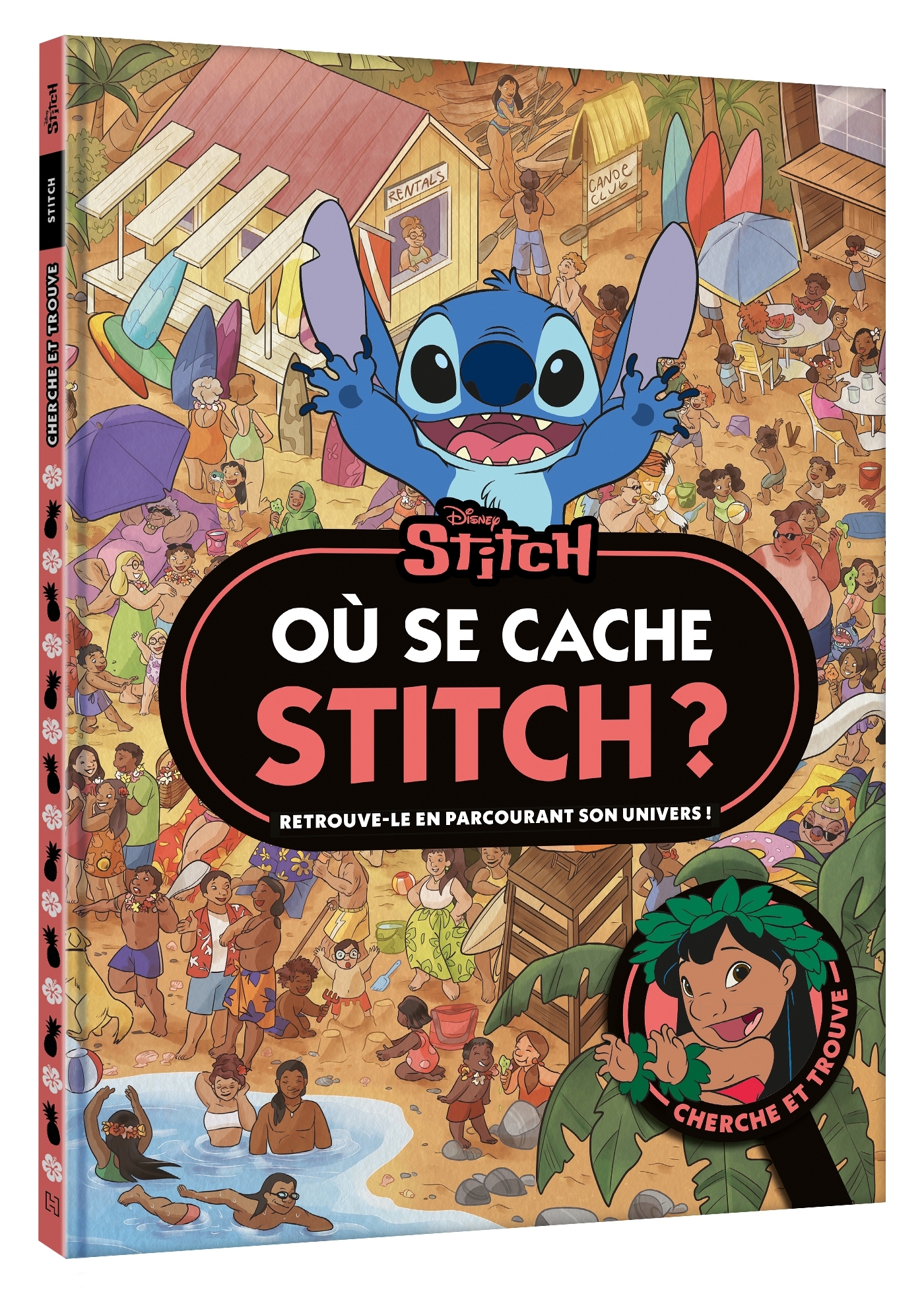 STITCH - Où se cache Stitch ? - Cherche et trouve - Disney - XXX - DISNEY HACHETTE