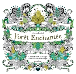 Forêt enchantée - Carnet de coloriage et Chasse au trésor antistress - Johanna Basford - MARABOUT