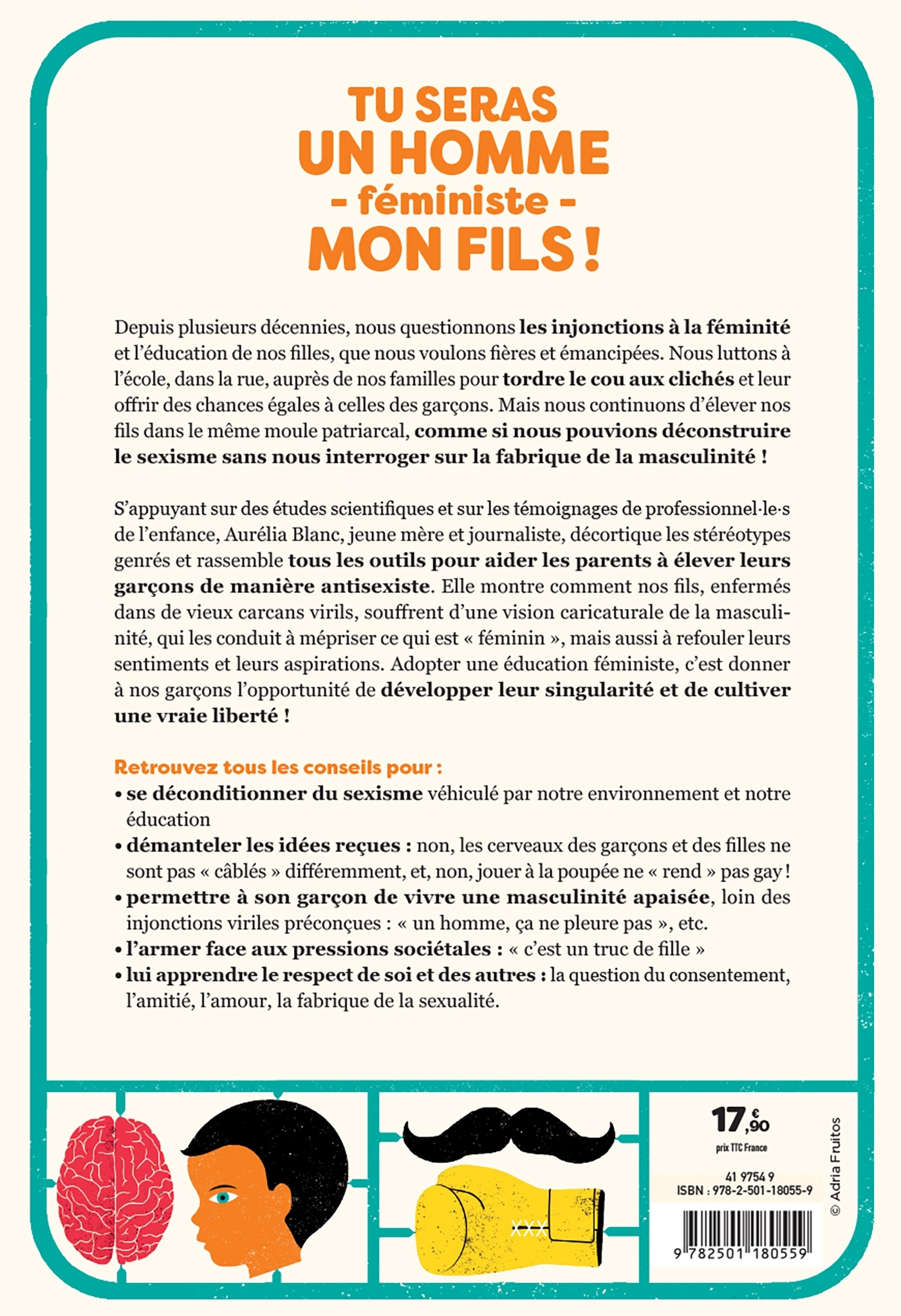 Tu seras un homme féministe mon fils - Le best-seller mis à jour et enrichi - Aurélia Blanc - MARABOUT