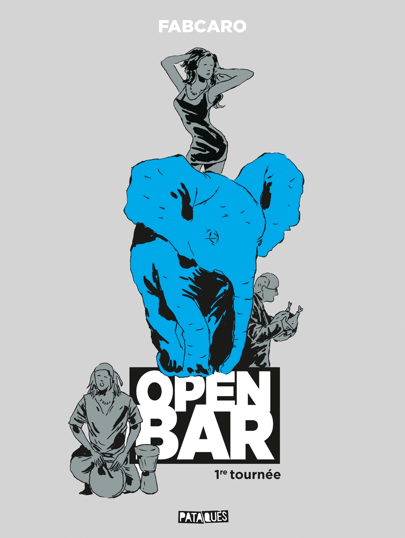 Open Bar - 1re tournée -  Fabcaro - DELCOURT