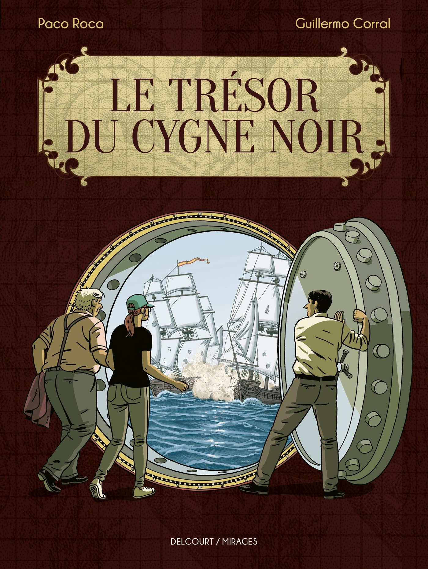 Le Trésor du cygne noir - Paco Roca - DELCOURT