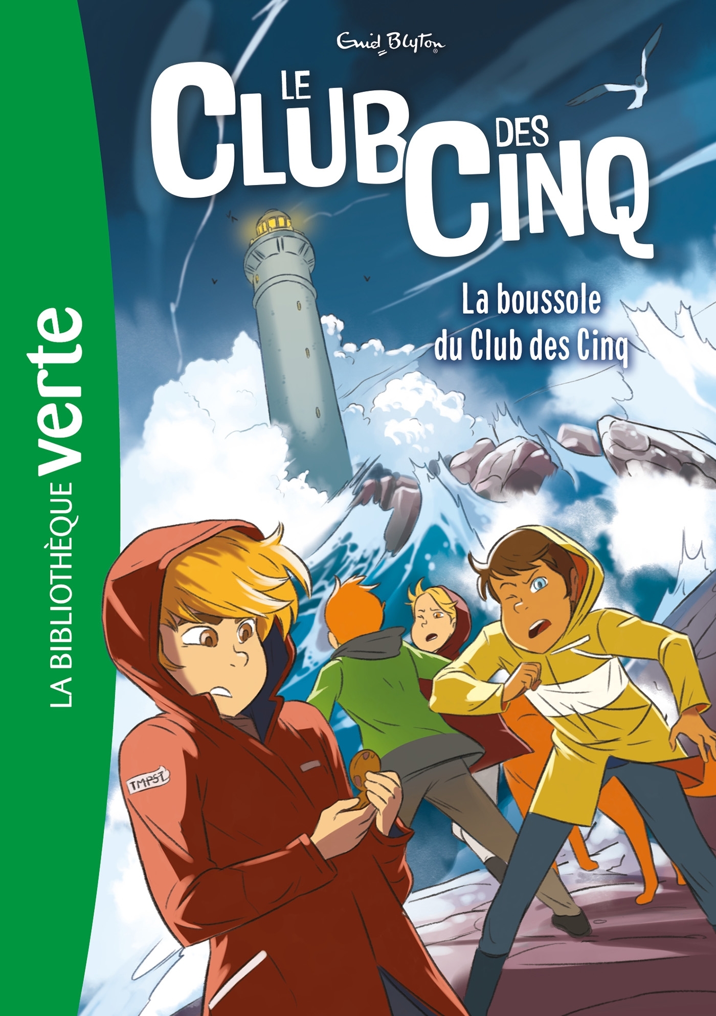 Le Club des Cinq 19 NED - La boussole du Club des Cinq - Enid Blyton - HACHETTE JEUN.