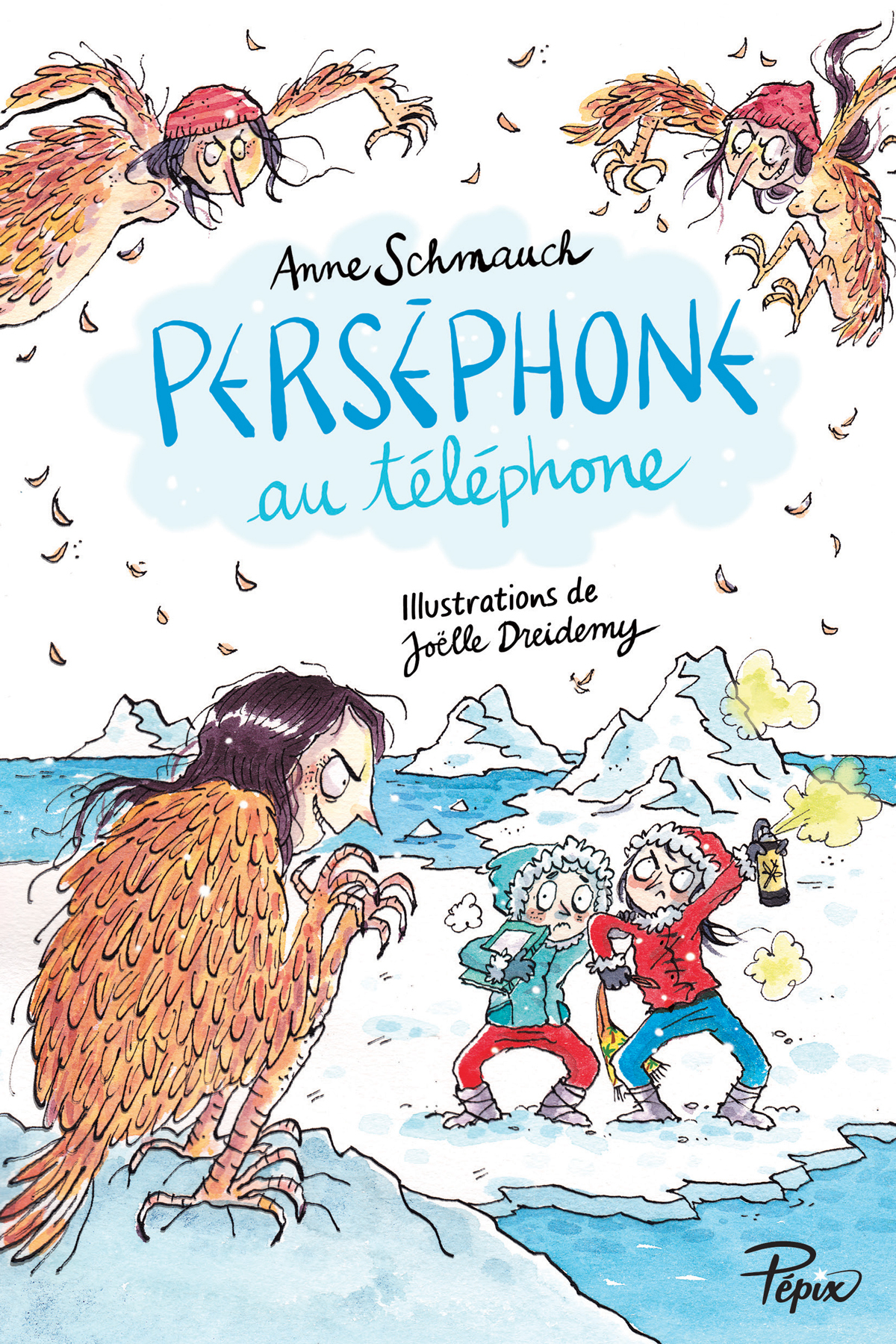 Perséphone au téléphone - Anne Schmauch - SARBACANE