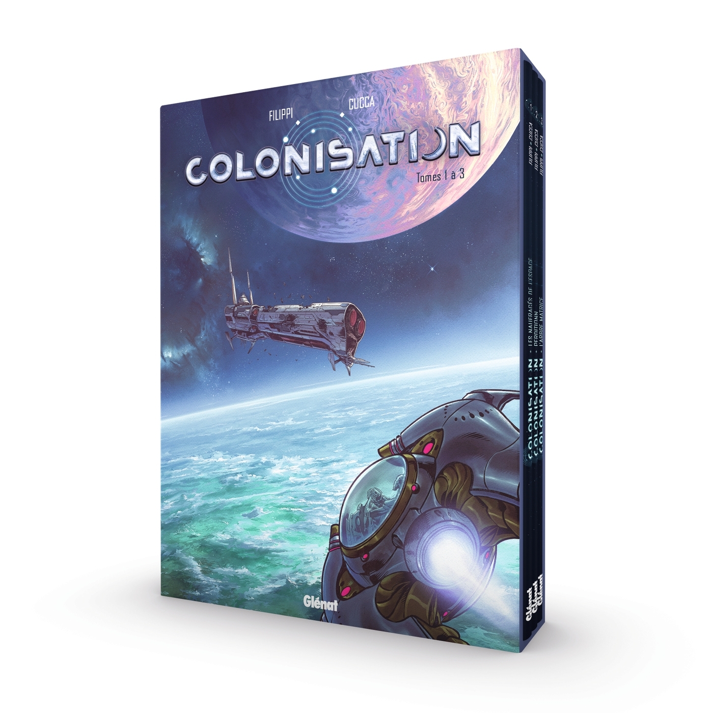 Colonisation - Coffret Tomes 01 à 03 - Denis-Pierre Filippi - GLENAT