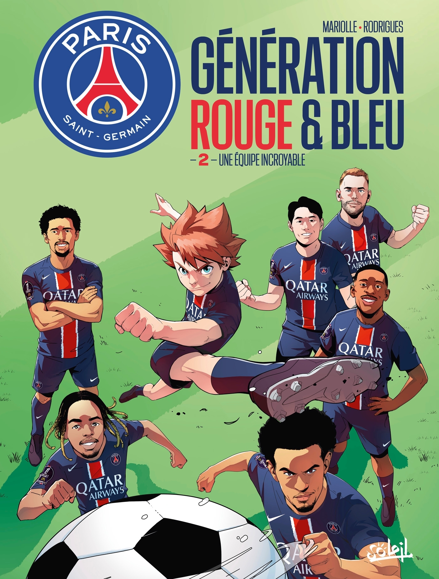 Paris Saint-Germain : Génération rouge et bleue T02 - Mathieu Mariolle - SOLEIL