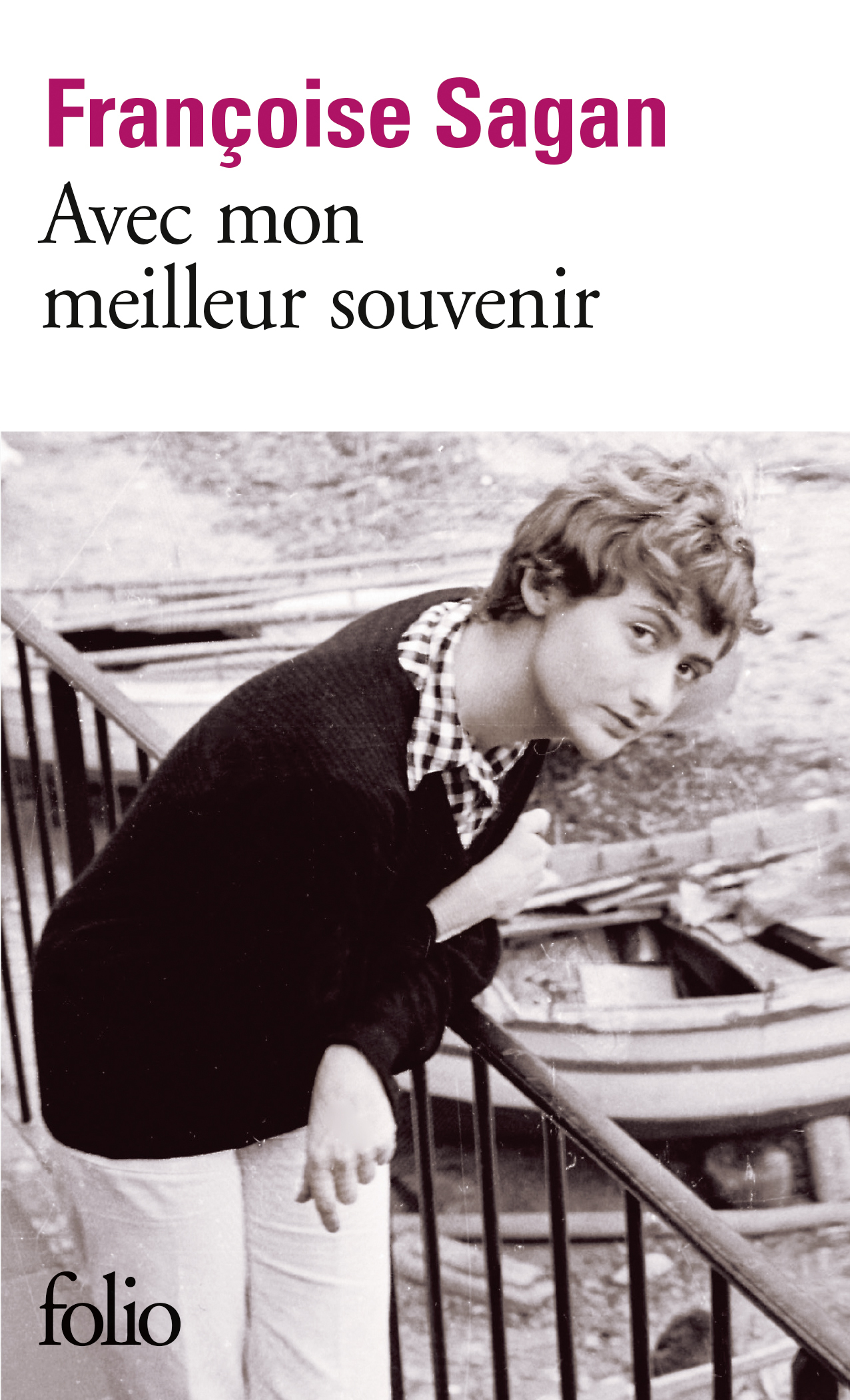 AVEC MON MEILLEUR SOUVENIR - Françoise Sagan - FOLIO