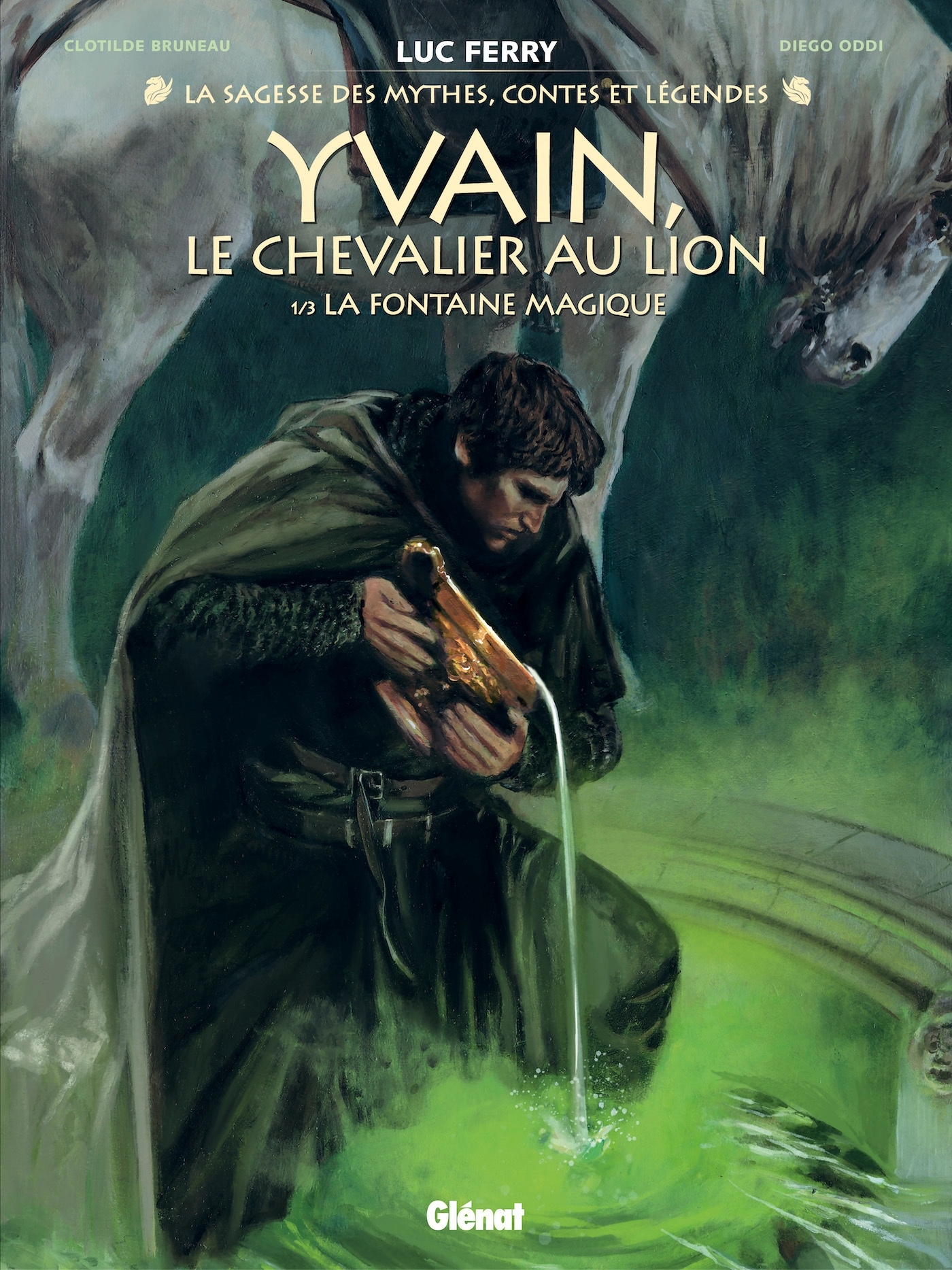 Yvain, le chevalier au lion - Tome 01 - Clotilde Bruneau - GLENAT