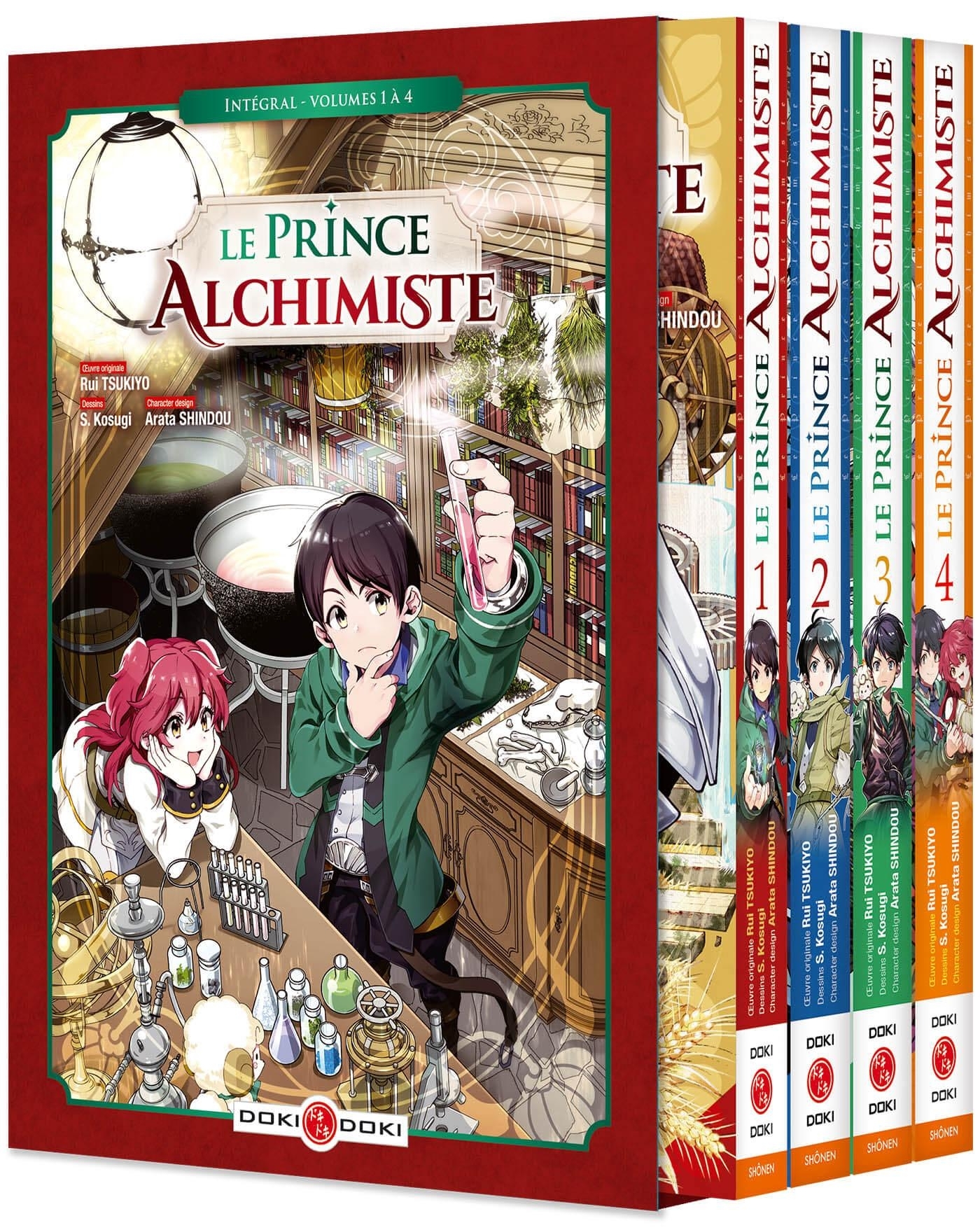 Le Prince alchimiste - Coffret vol. 01 à 04 -  S. Kosugi - BAMBOO