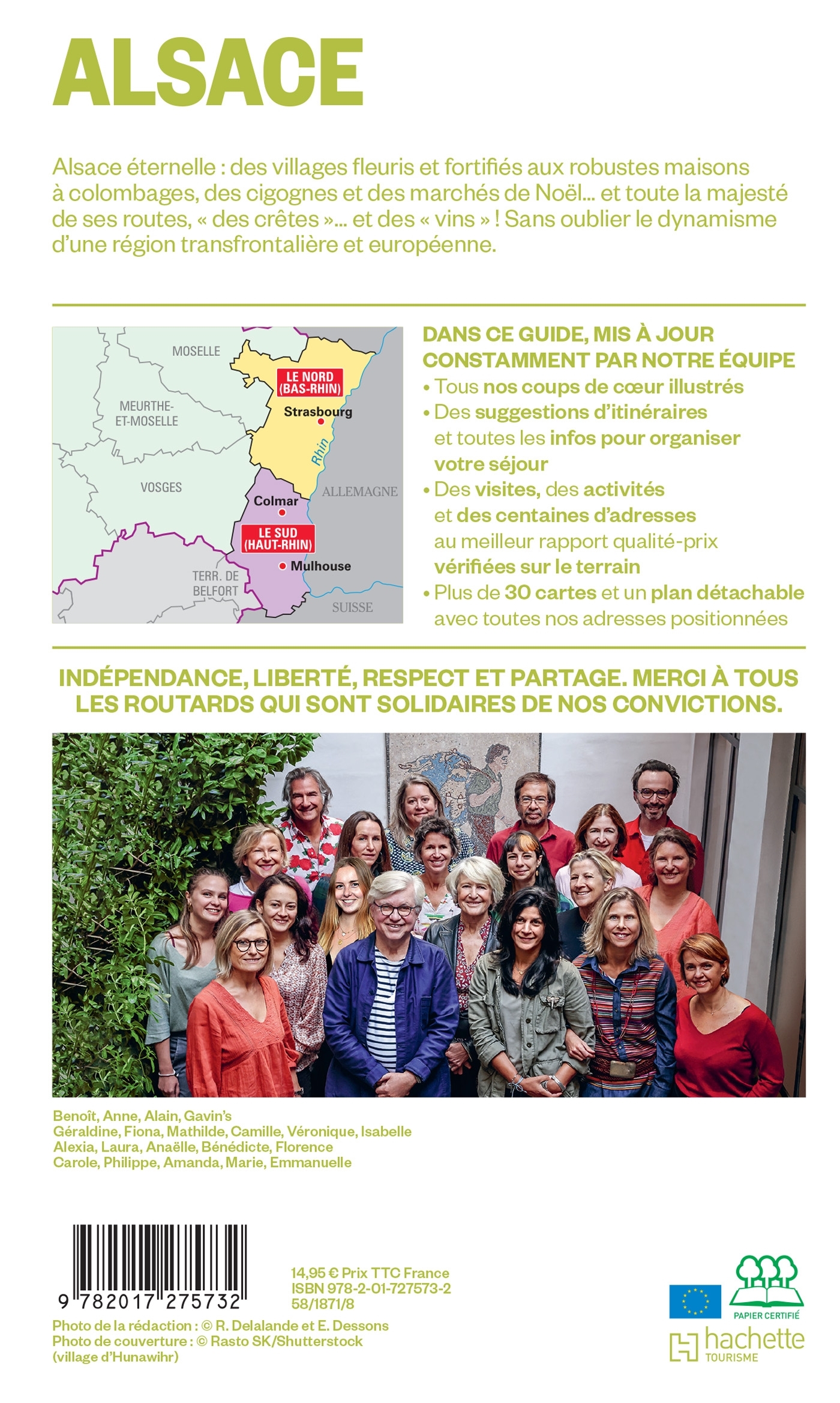 Guide du Routard Alsace 2025/26 -   - HACHETTE TOURI