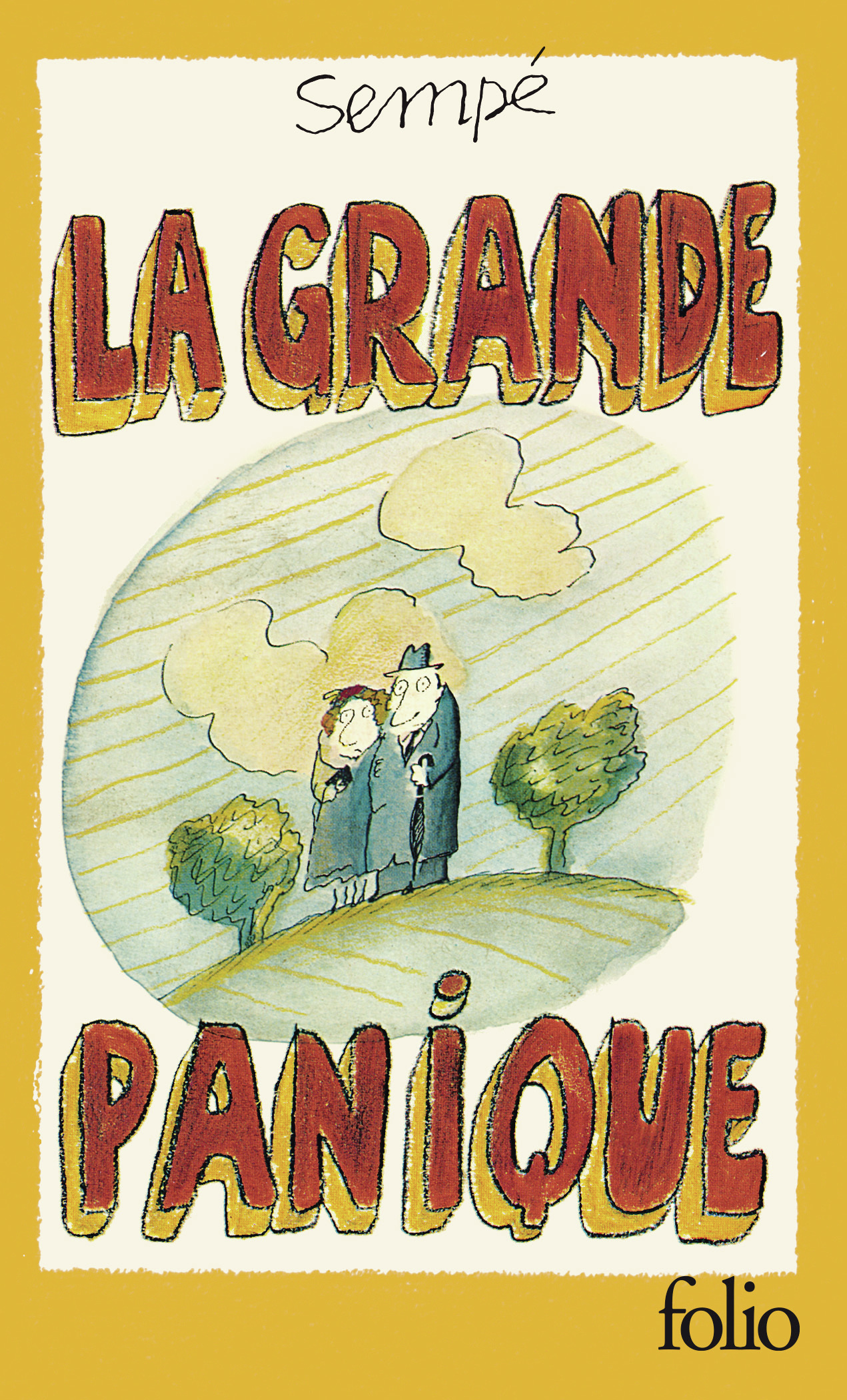 La grande panique -  Sempé - FOLIO