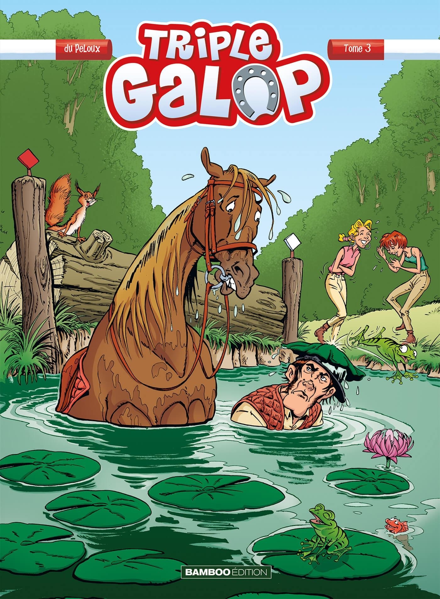 Triple Galop - tome 03 - Benoît du Peloux - BAMBOO