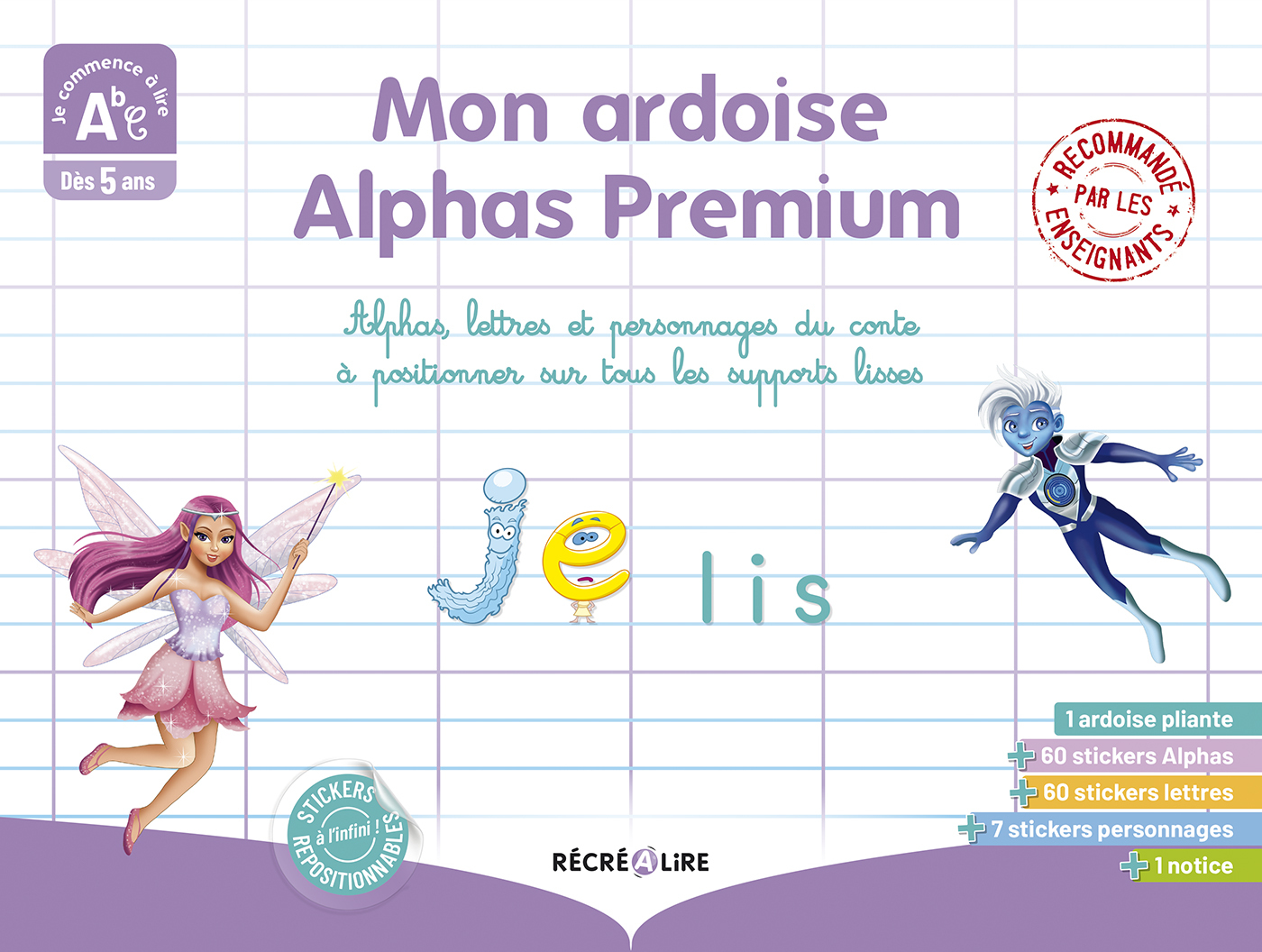 MON ARDOISE PREMIUM ALPHAS - Claude Huguenin - RECREALIRE