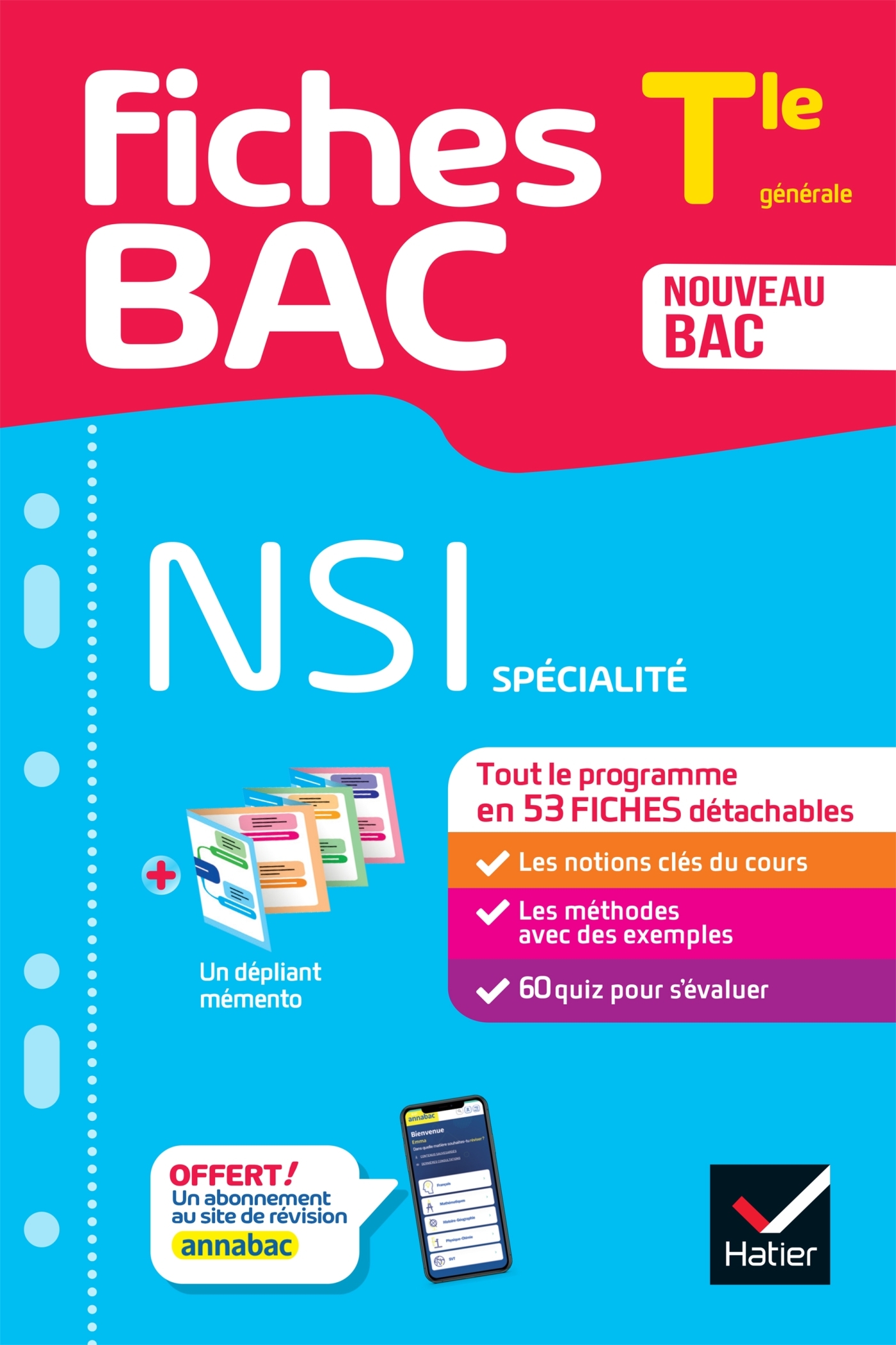 Fiches bac - NSI Tle (spécialité) - Bac 2025 - Guillaume Connan - HATIER