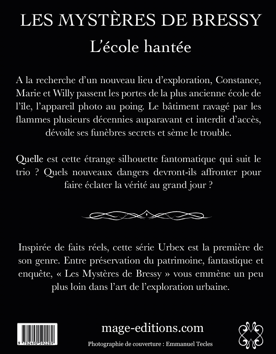 L'Ecole hantée - Denis Labbé - MAGE EDITIONS