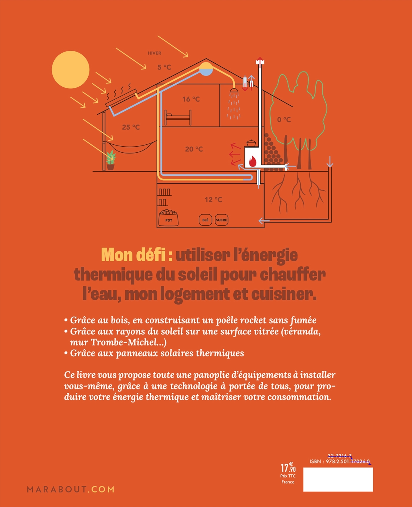 L'autonomie énergétique T2 - Le solaire thermique - Barnabé Chaillot - MARABOUT