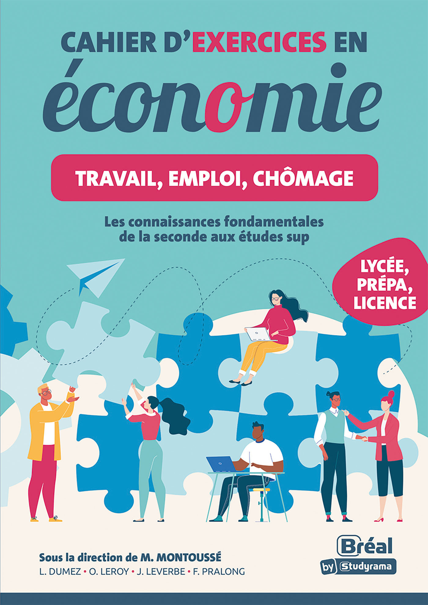 Cahier d'exercices en économie - Travail, emploi, chômage - Marc Montoussé - STUDYRAMA