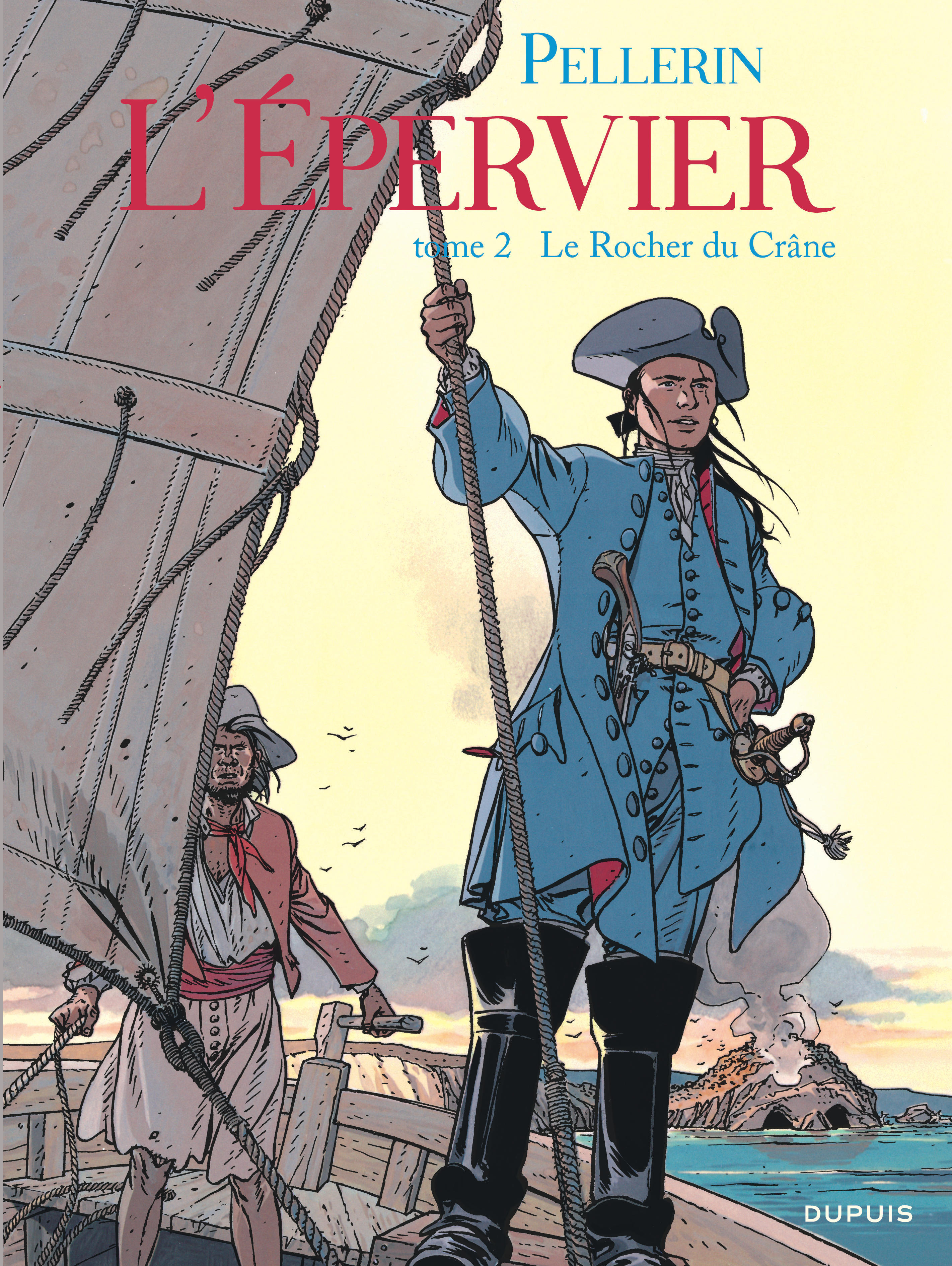 Epervier (L') - Tome 2 - Le Rocher du crâne (réédition) -  Pellerin - DUPUIS