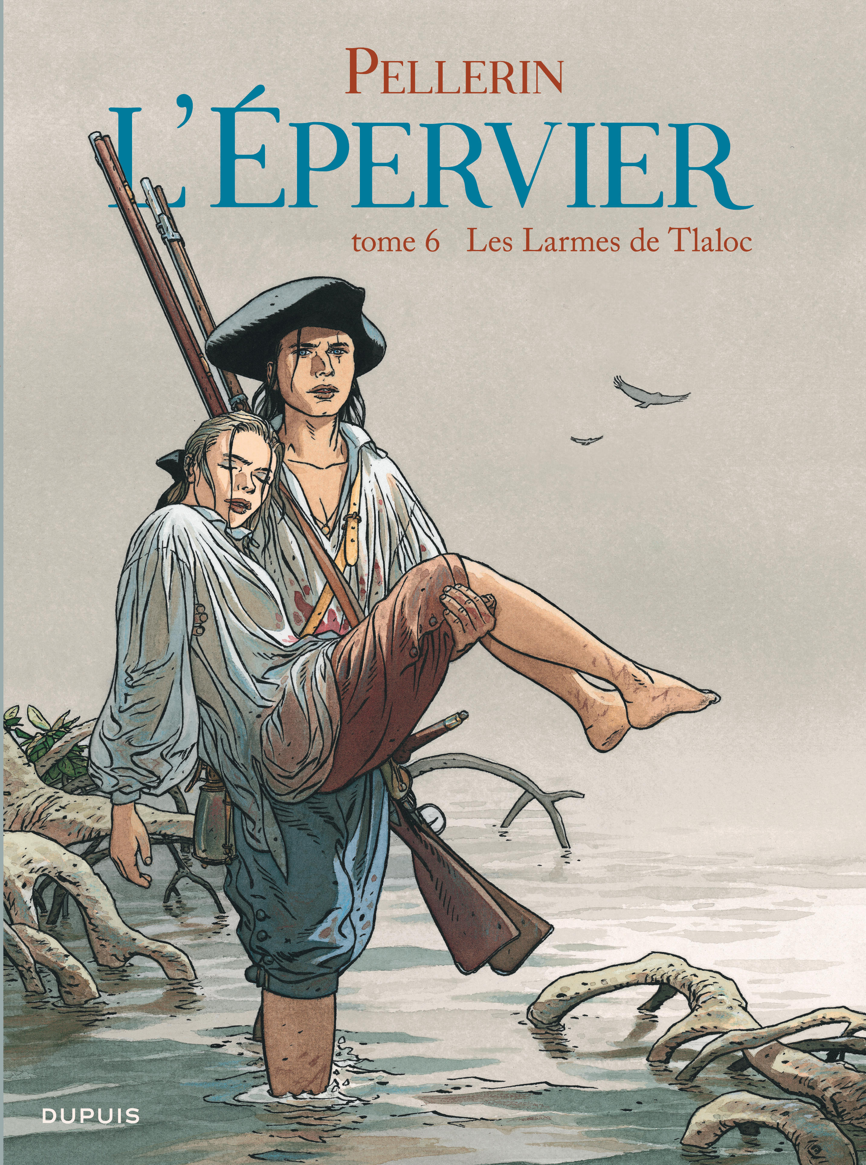 Epervier (L') - Tome 6 - Les Larmes de Tlaloc (réédition) -  Pellerin - DUPUIS