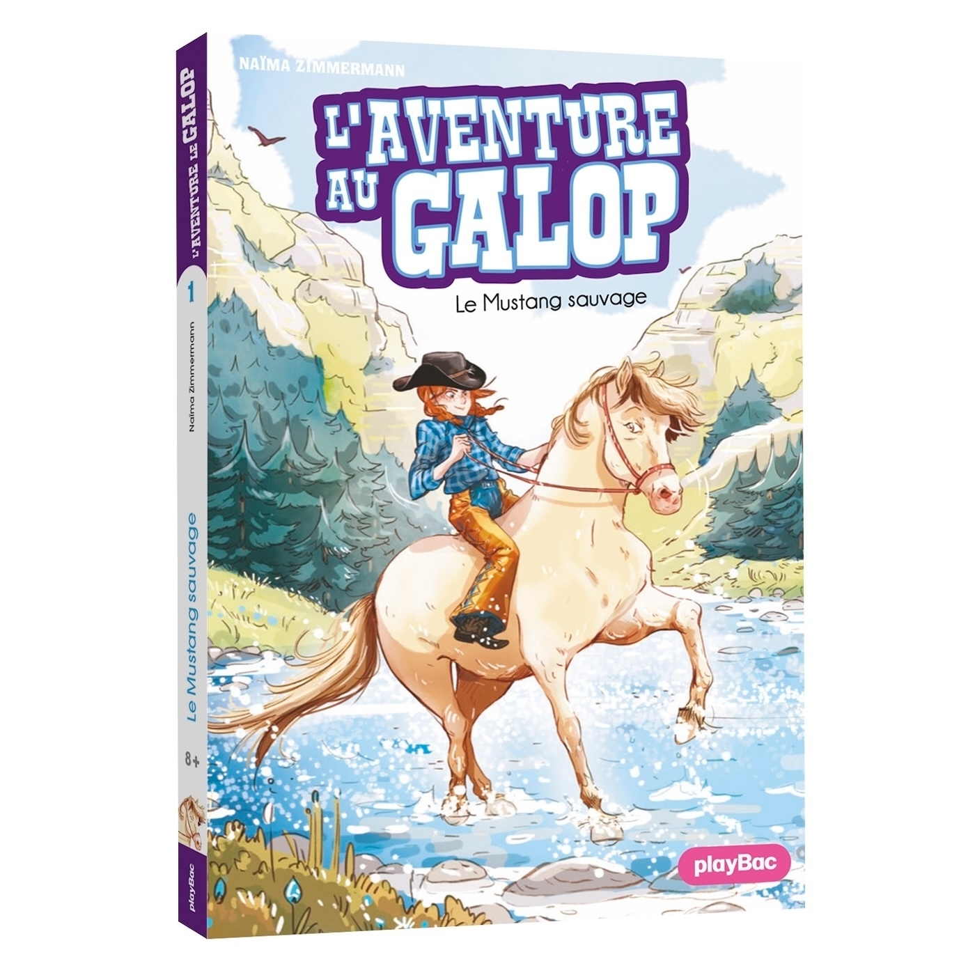 L'Aventure au Galop - Le mustang sauvage - Tome 1 - N. M. Zimmermann - PLAY BAC