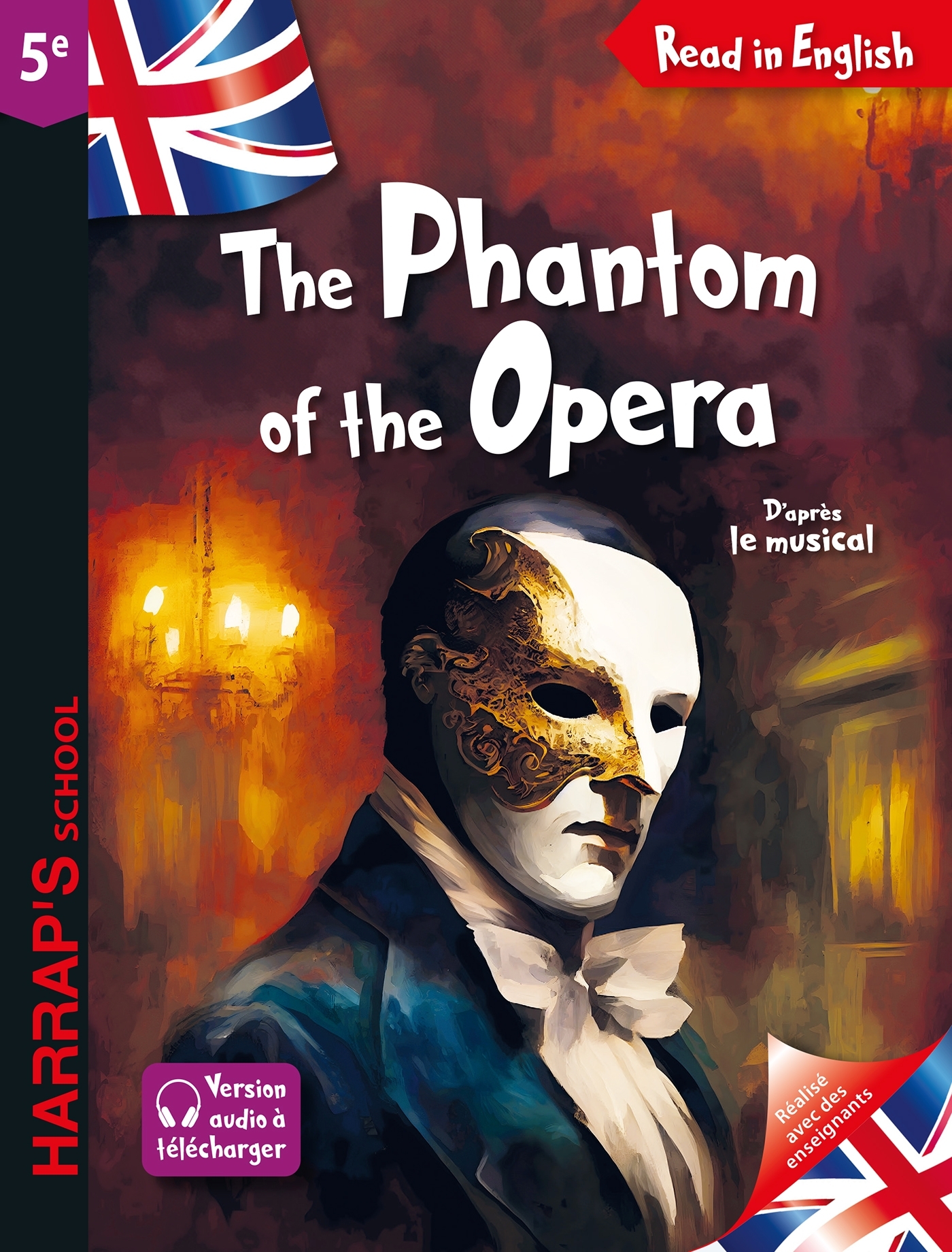 The Phantom of the Opera 4e -  Collectif - HARRAPS