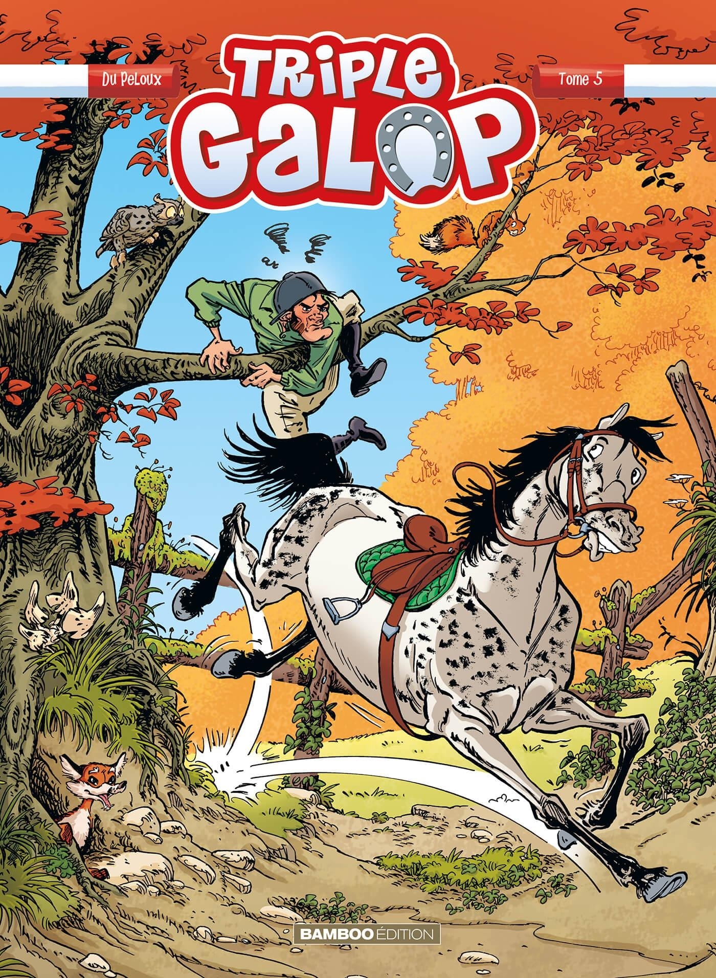 Triple Galop - tome 05 + cahier -  du Peloux - BAMBOO