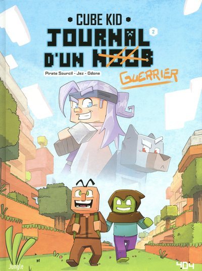 Journal d'un Noob - tome 2 Balade dans le Nether -  Jez - JUNGLE