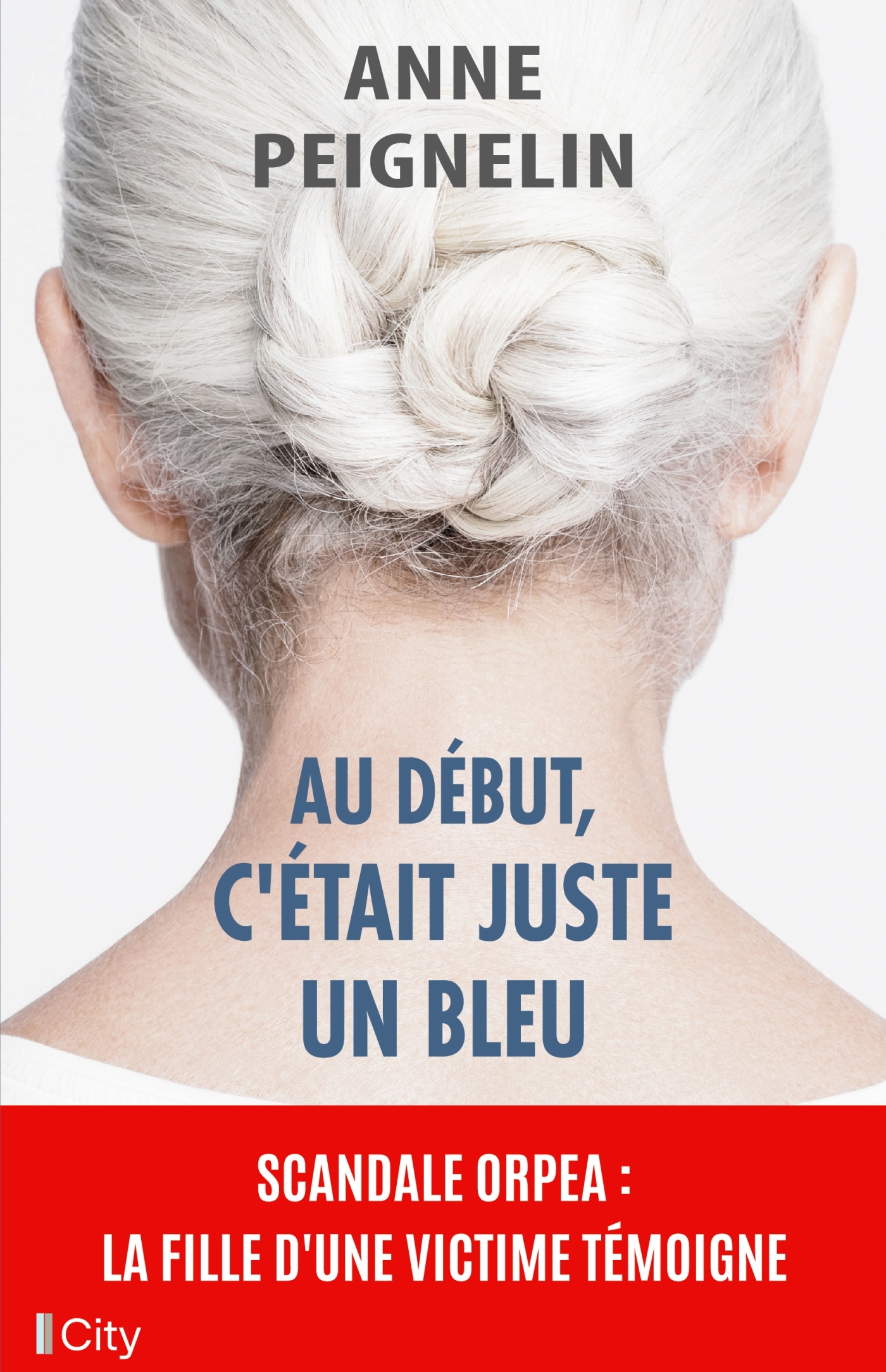 Au début, c'était juste un bleu - Anne Peignelin - CITY