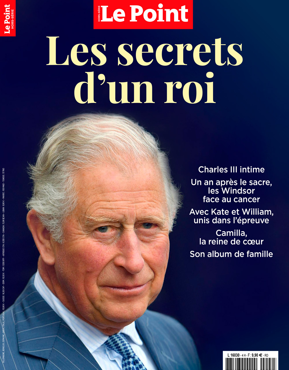 Le Point HS N°4 - Charles III, Les secrets d'un roi - mai-juin 2024 -  Collectif d'auteurs - LE POINT