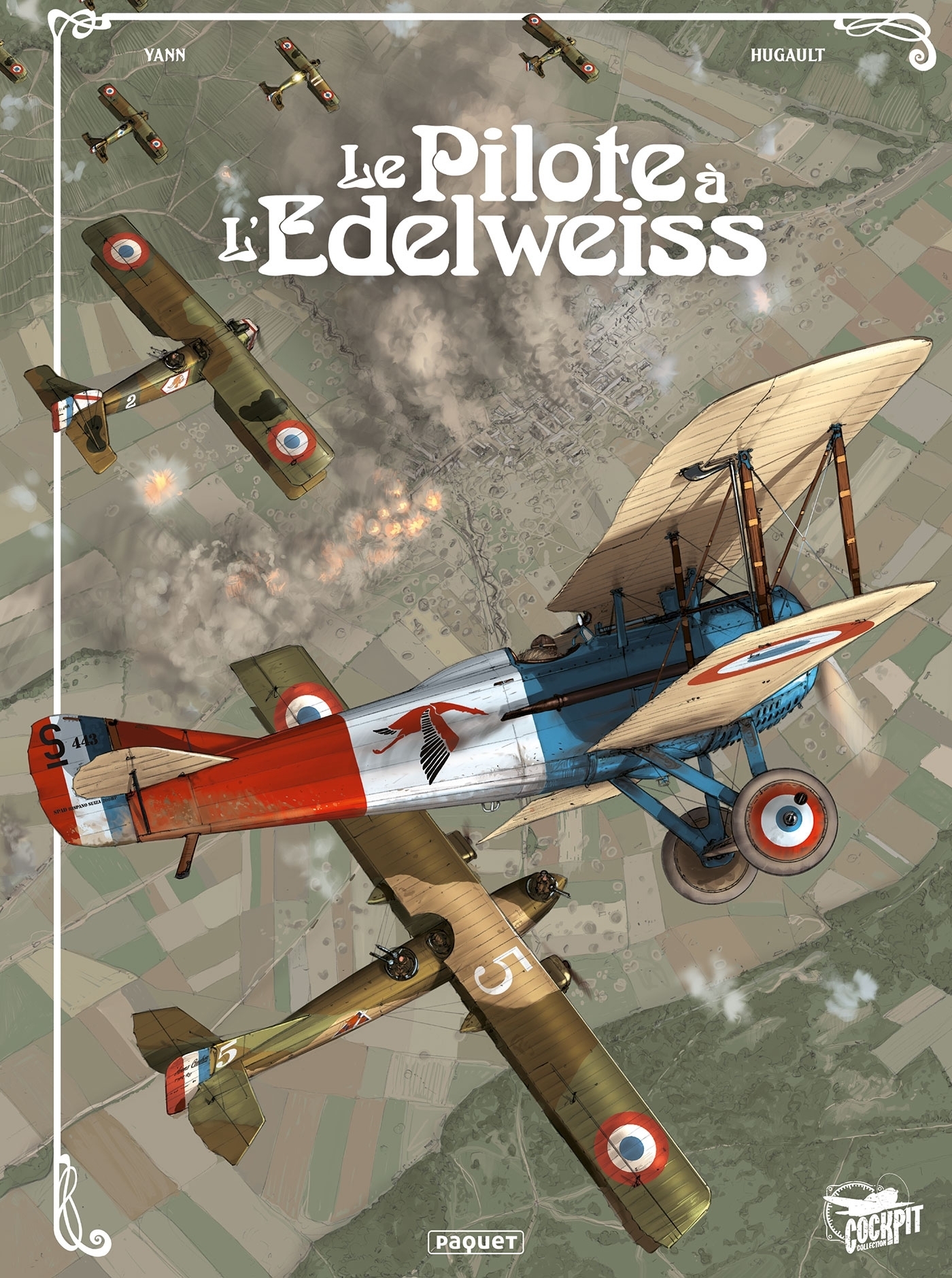 PILOTE A L'EDELWEISS (LE) - INTEGRALE - Romain Hugault - PAQUET