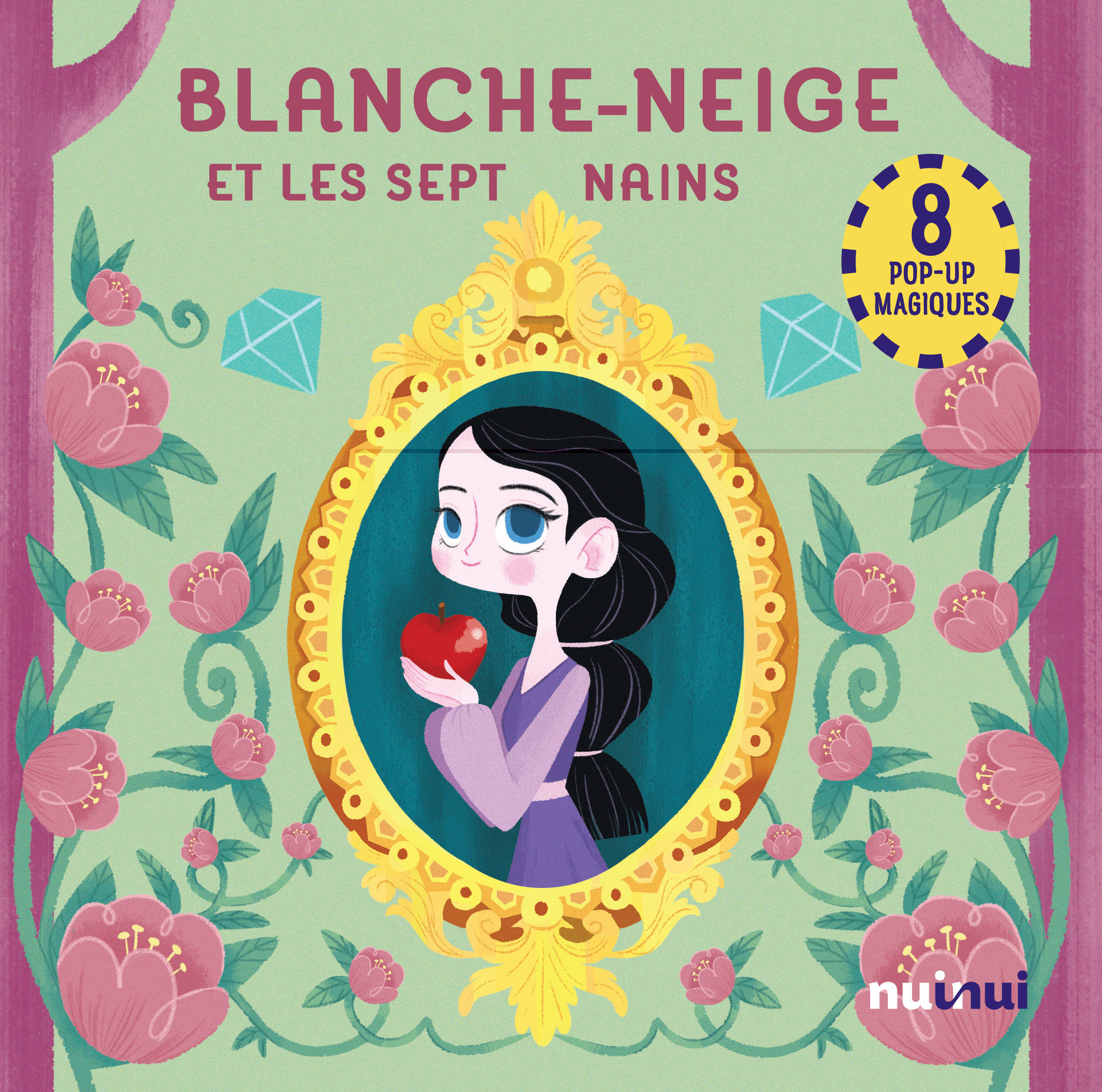 Contes en pop-up - Blanche Neige et les sept nains - Carolina Zanotti - NUINUI JEUNESSE