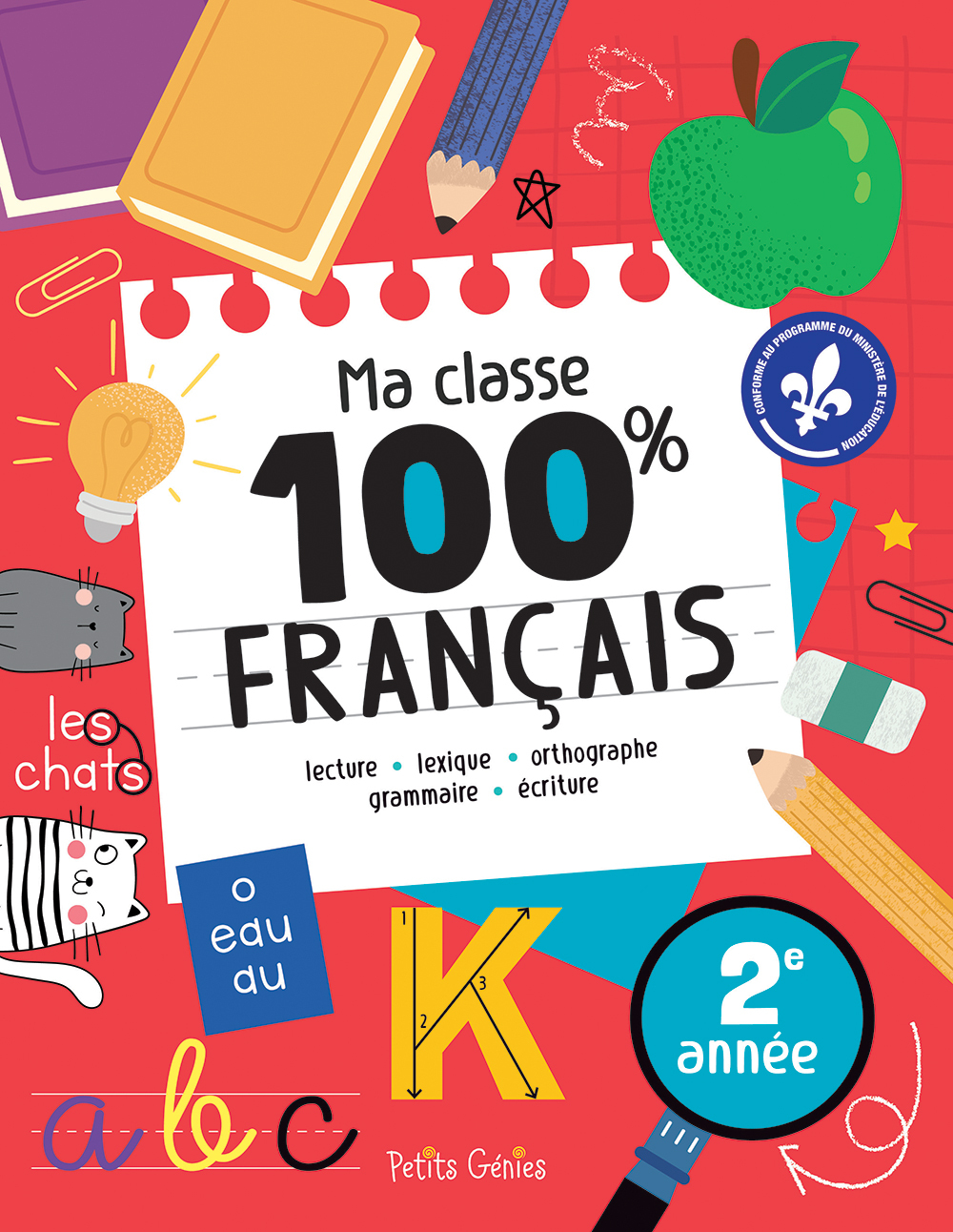 Ma classe 100% FRANÇAIS CE1 - Florence Barbeau - PETITS GENIES