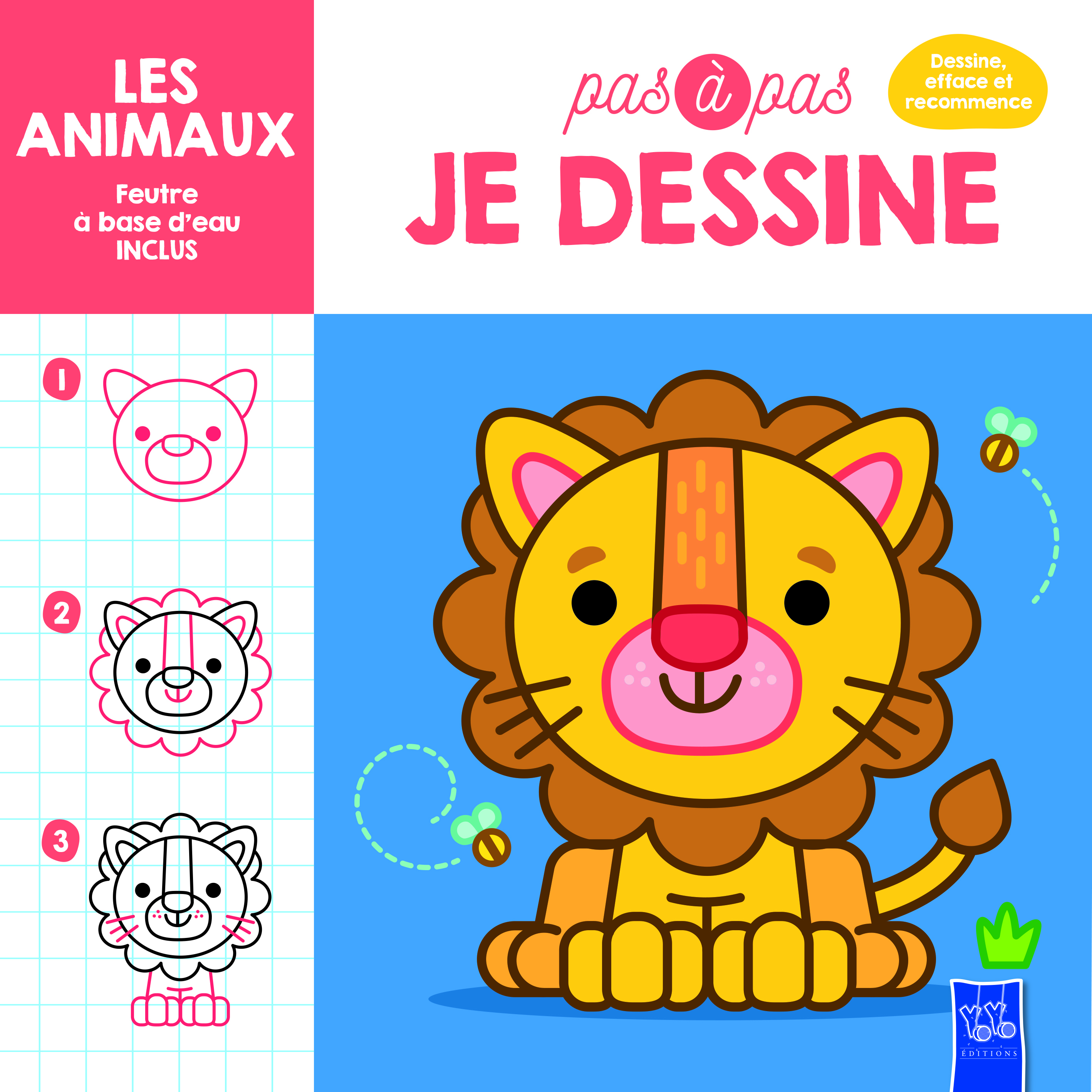 Les animaux - Pas à pas je dessine - XXX - YOYO