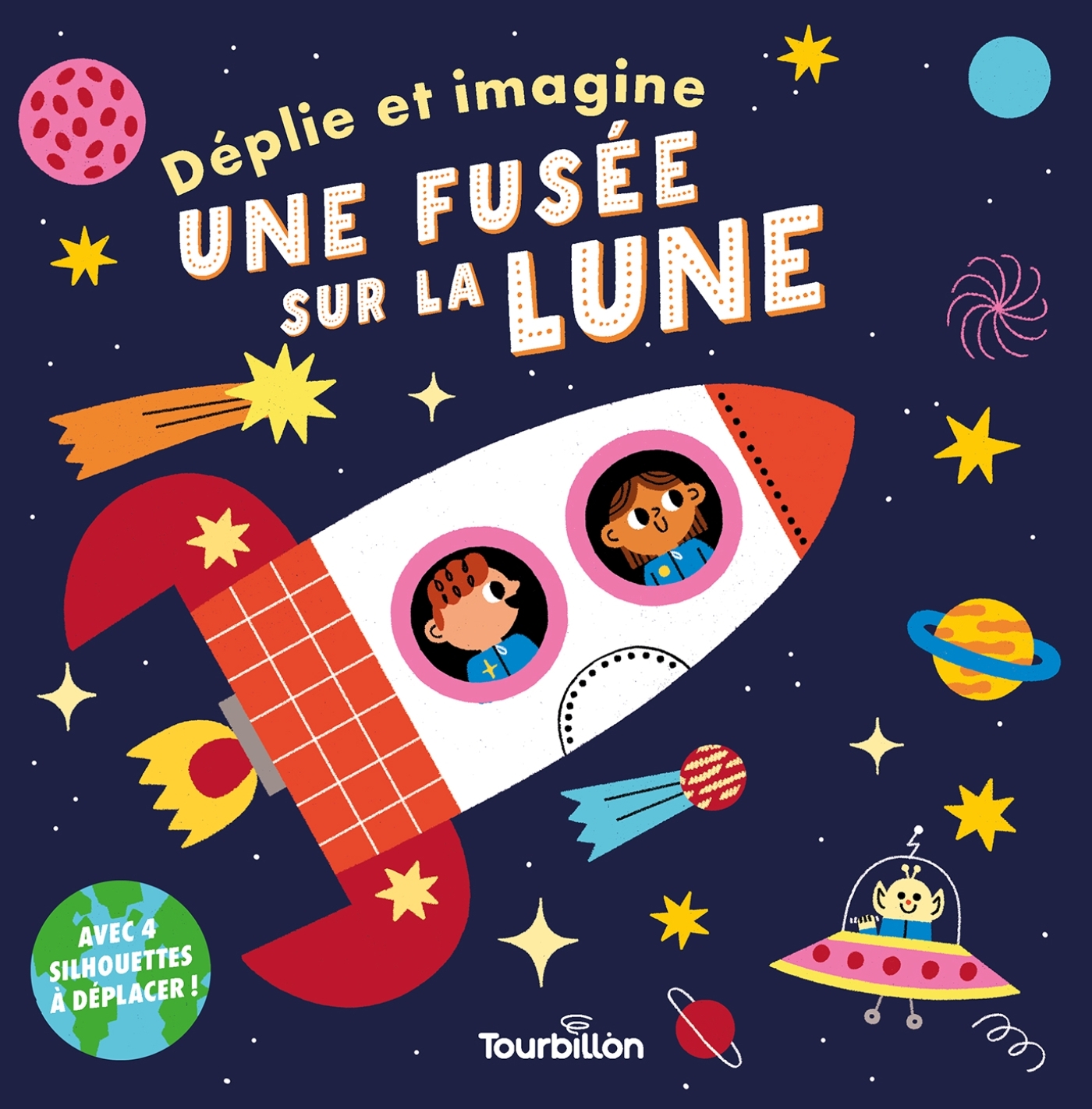 Une fusée sur la lune - Teresa Bellon - TOURBILLON