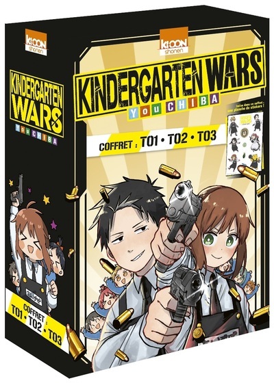 Coffret Kindergarten Wars vol. 1 à 3 - You Chiba - KI-OON