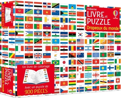 Les drapeaux du monde - Coffret livre et puzzle - Sue Meredith - USBORNE