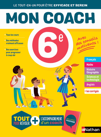 Mon coach - Toutes les matières 6e - Cécile de Cazanove - NATHAN