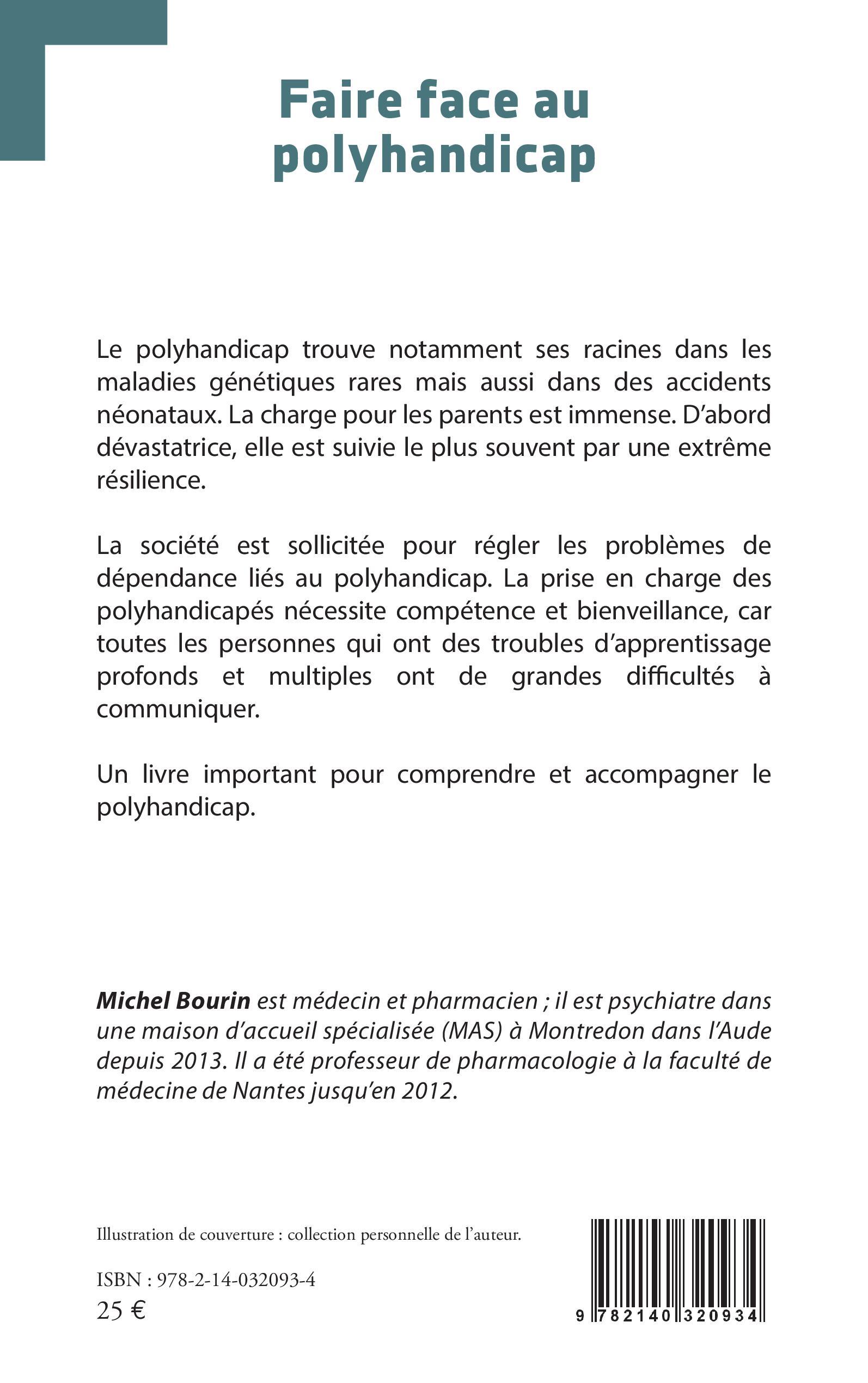 Faire face au polyhandicap - Michel Bourin - L'HARMATTAN