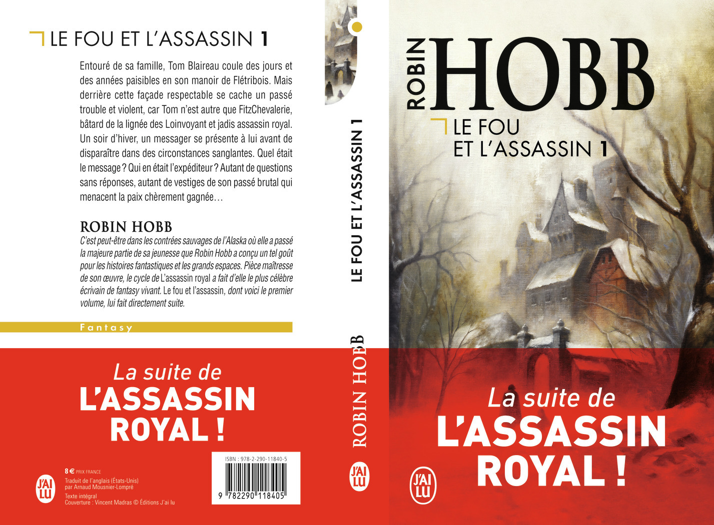 Le Fou et l'Assassin - Robin Hobb - J'AI LU