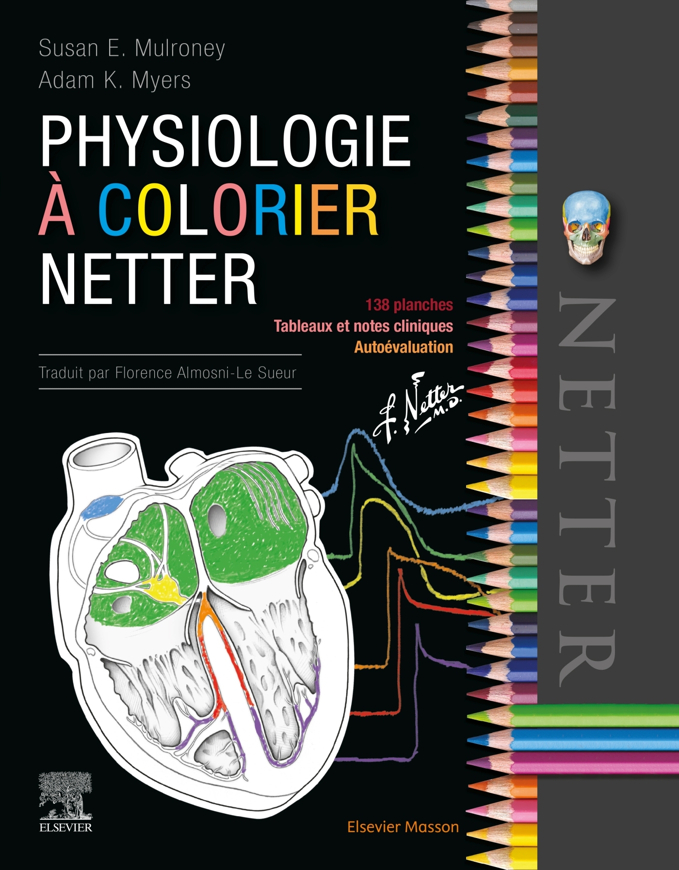 Physiologie à colorier Netter - Susan Mulroney - MASSON