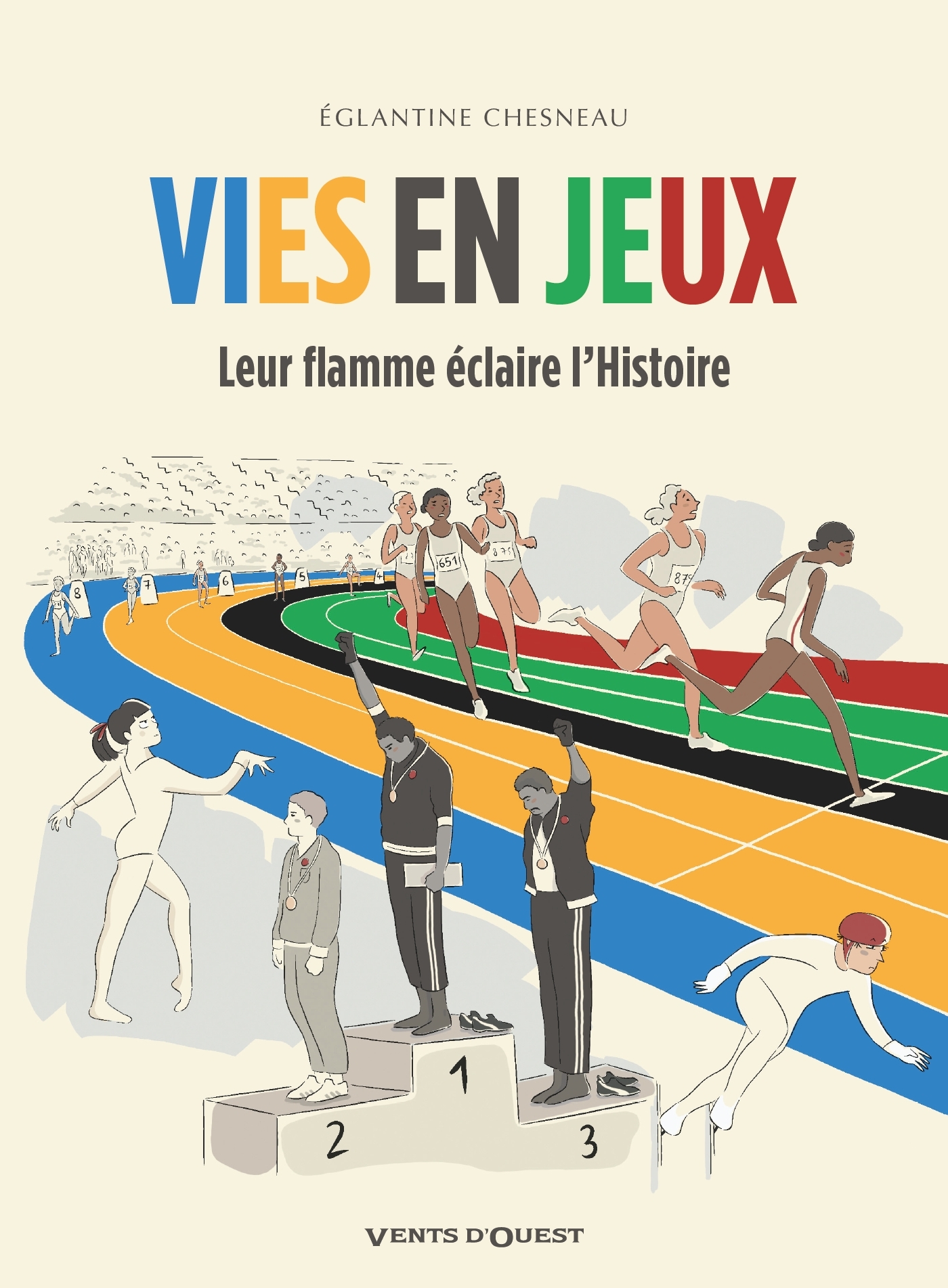 Vies en jeux - Eglantine Chesneau - VENTS D'OUEST