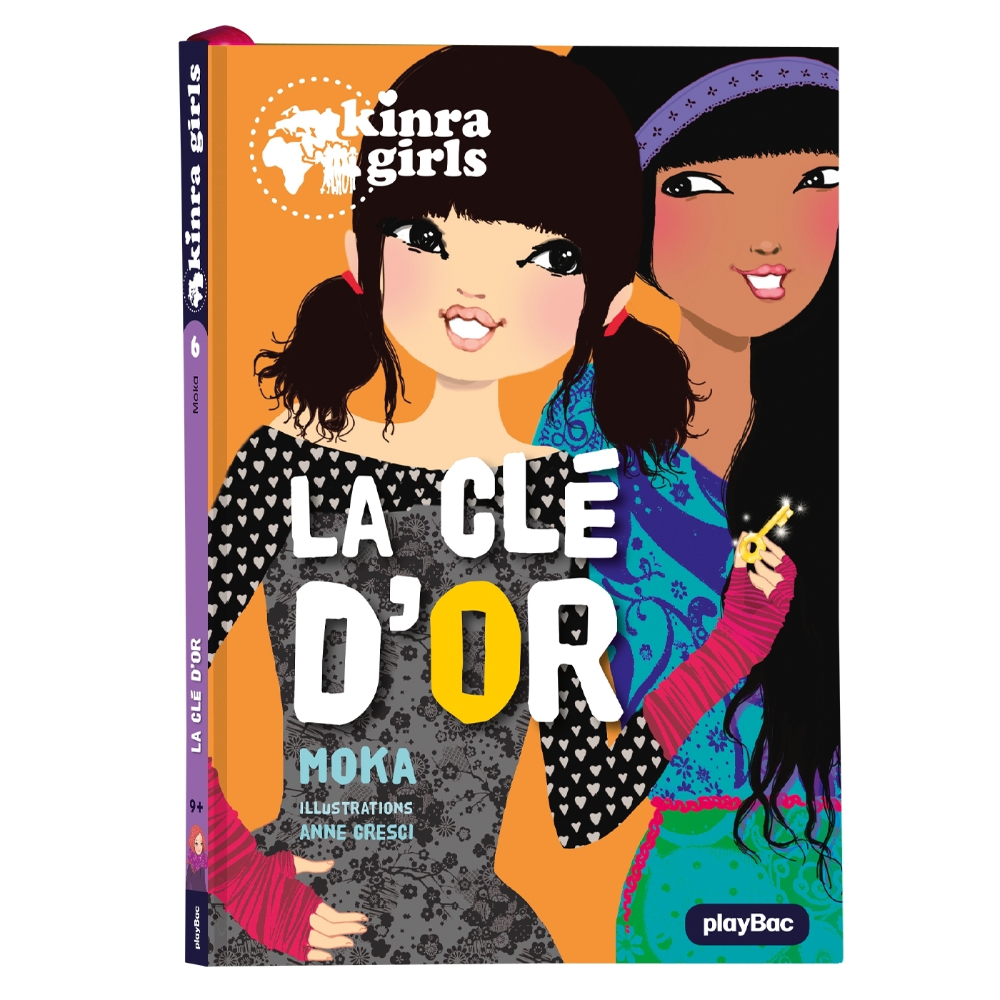 Kinra Girls - La clé d'or - Tome 6 -  Moka - PLAY BAC